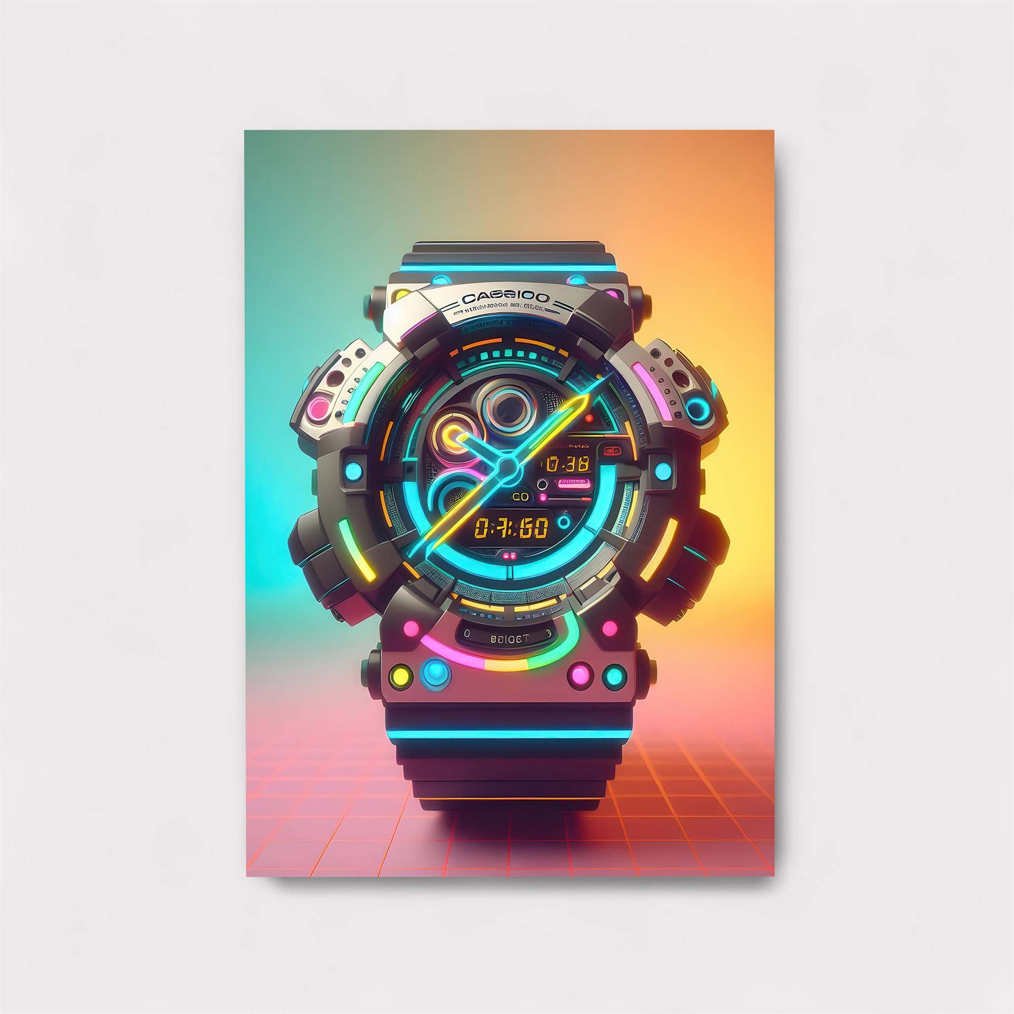 Casio Cyberpunk Safe Wall Magnetic / M