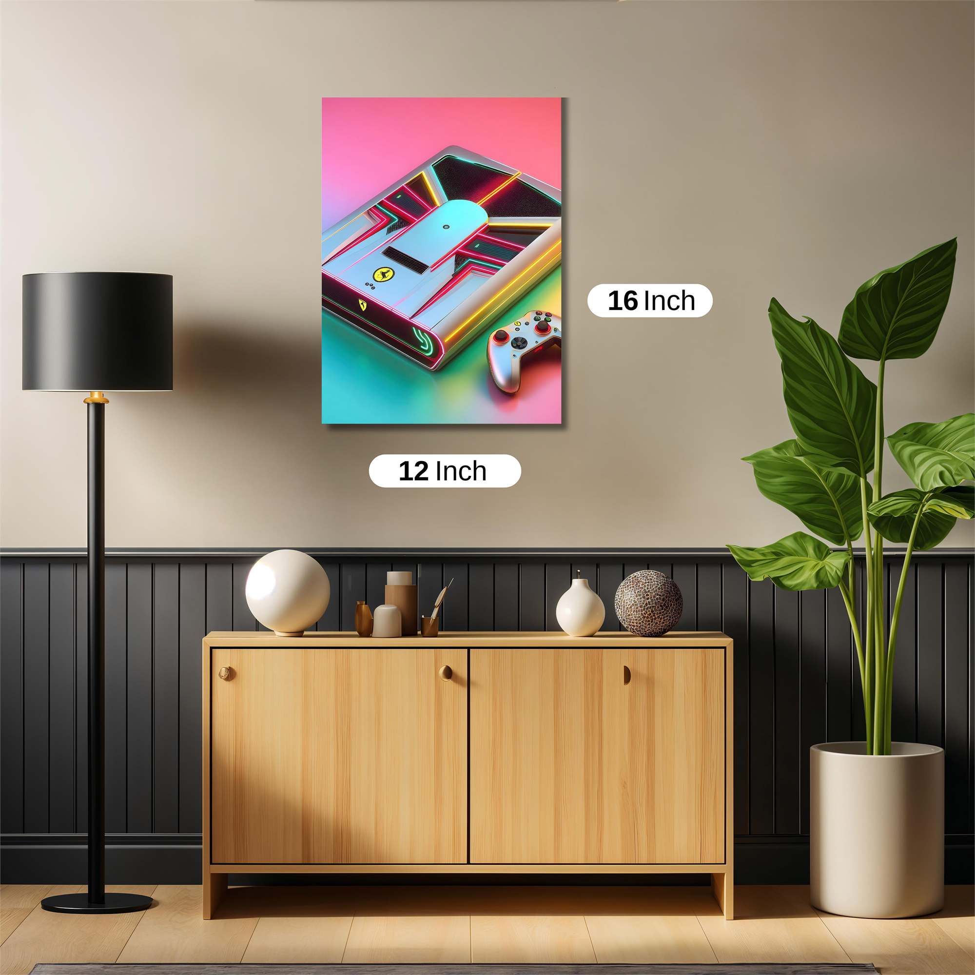 Neon Dream Safe Wall Magnetic / M