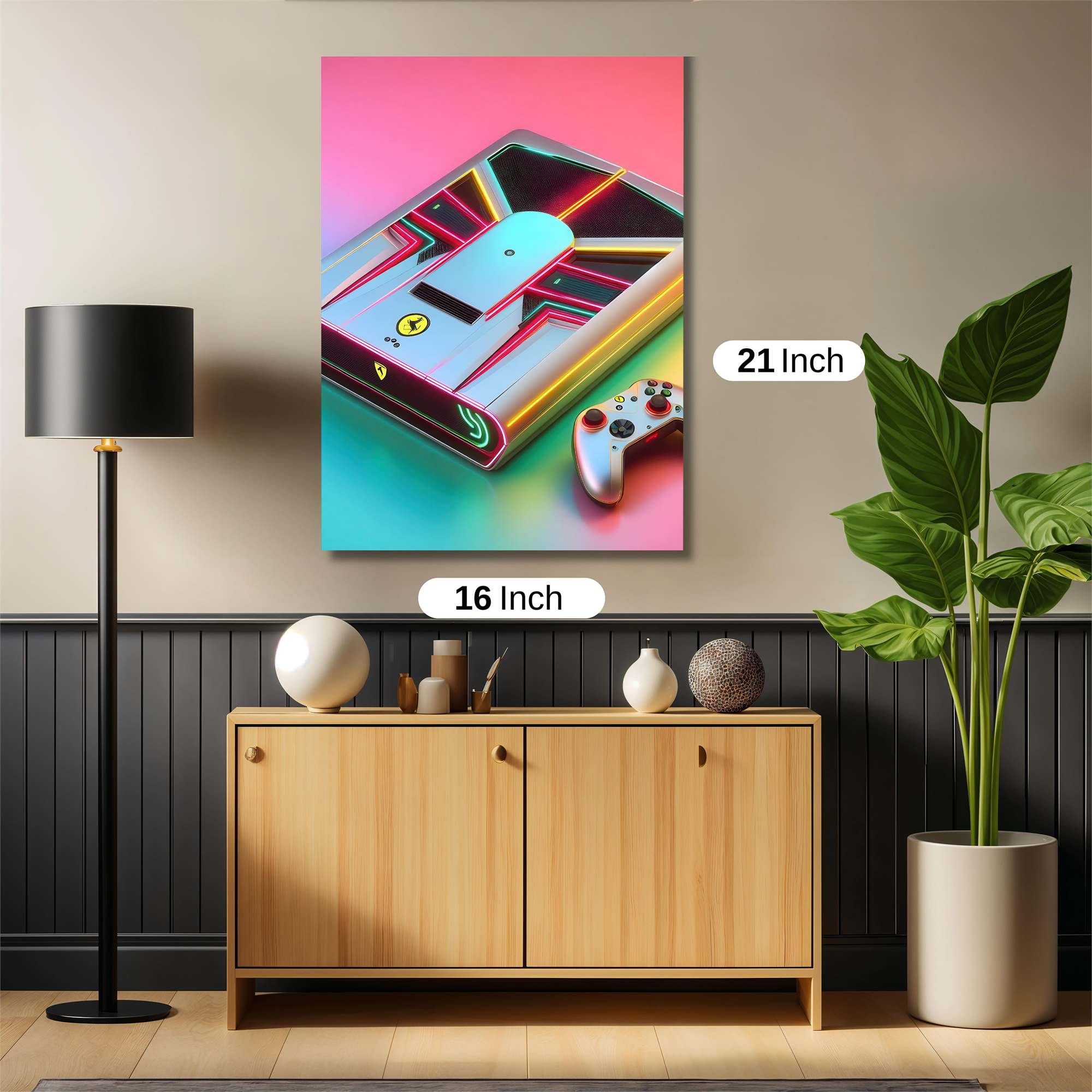 Neon Dream Safe Wall Magnetic / M