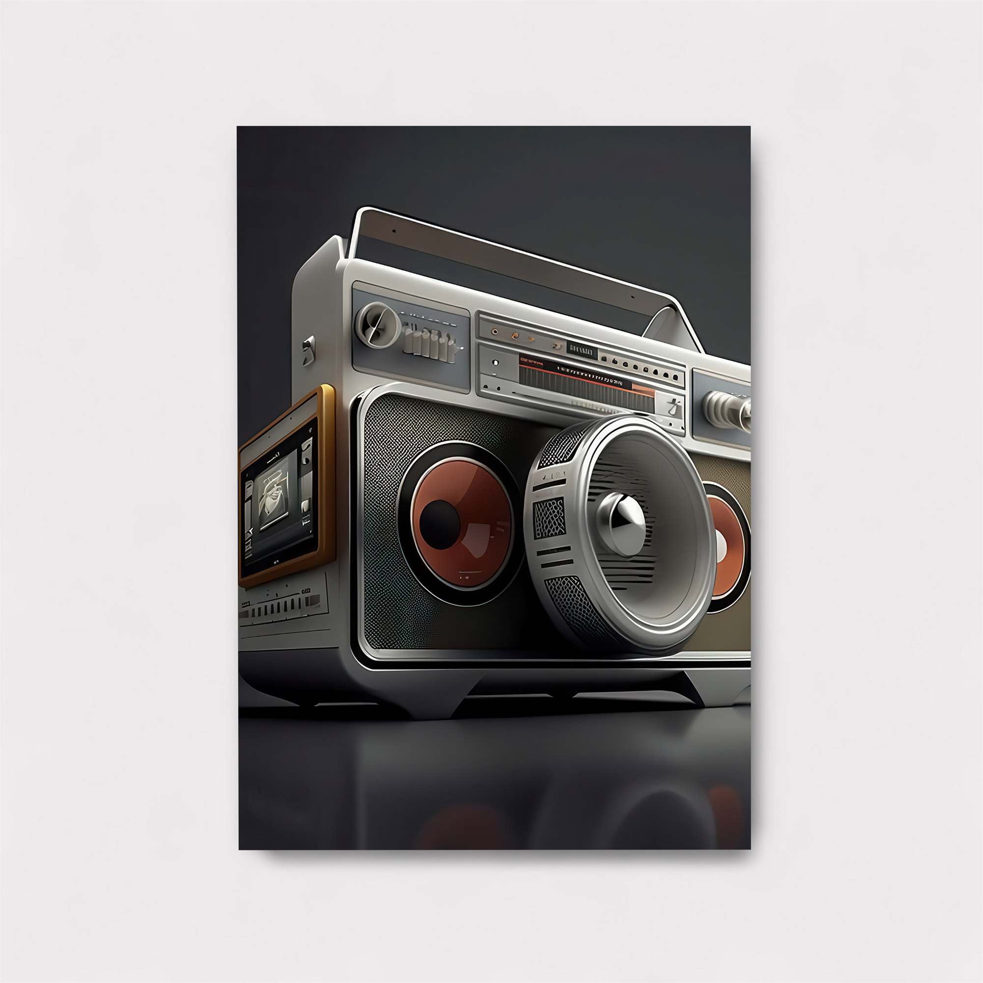 Boombox Bliss Safe Wall Magnetic / M