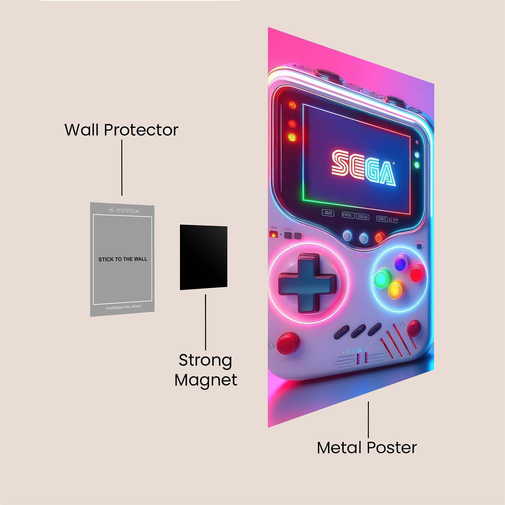 SEGA Radiance Safe Wall Magnetic / M