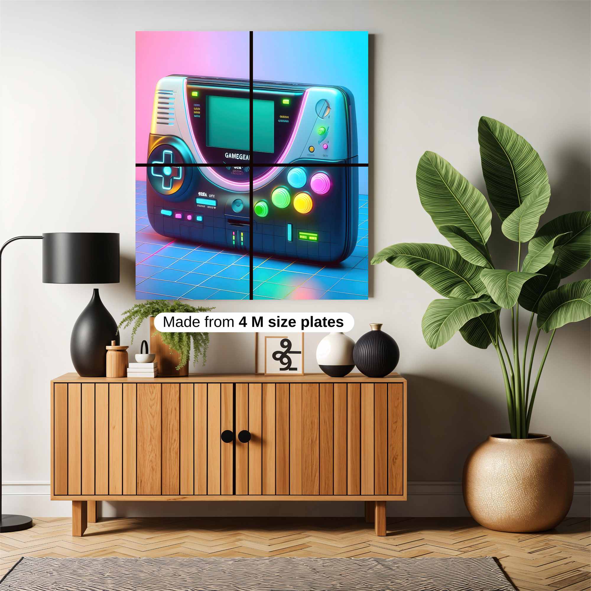 GameGear Glow Safe Wall Magnetic / M