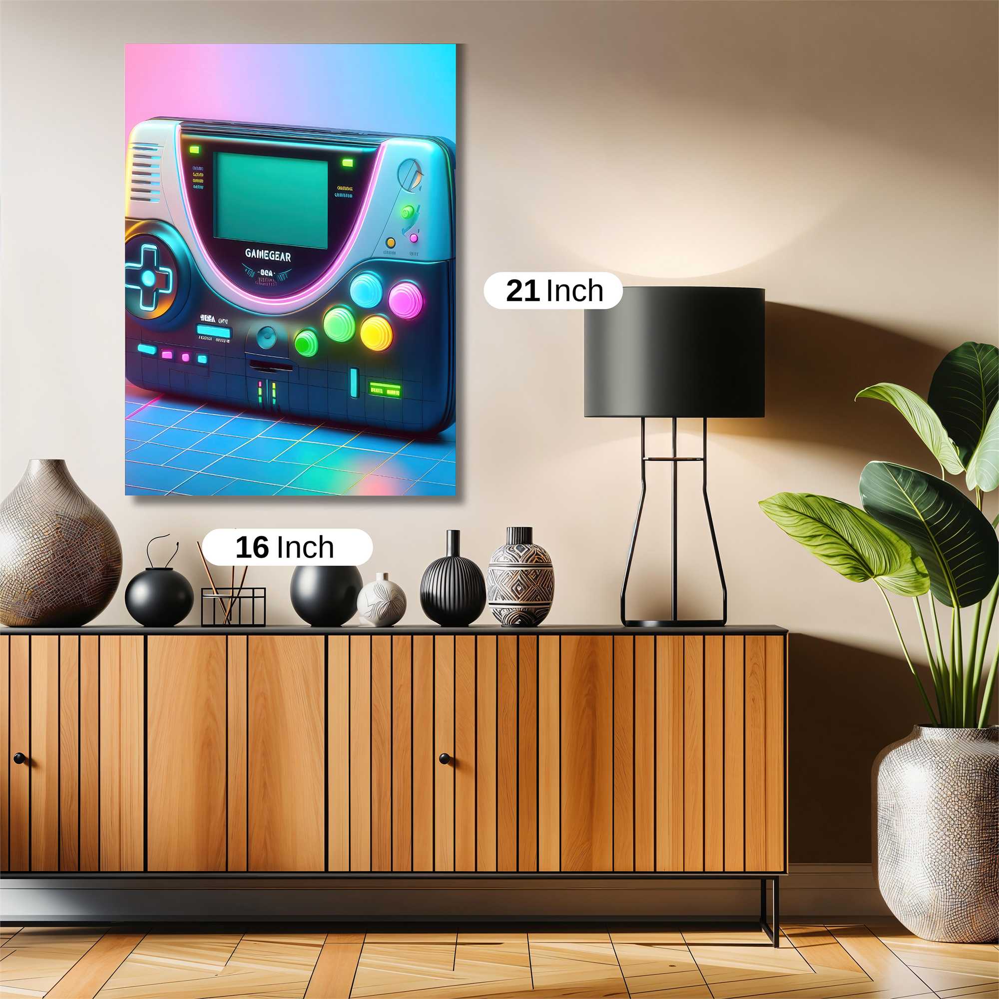 GameGear Glow Safe Wall Magnetic / M