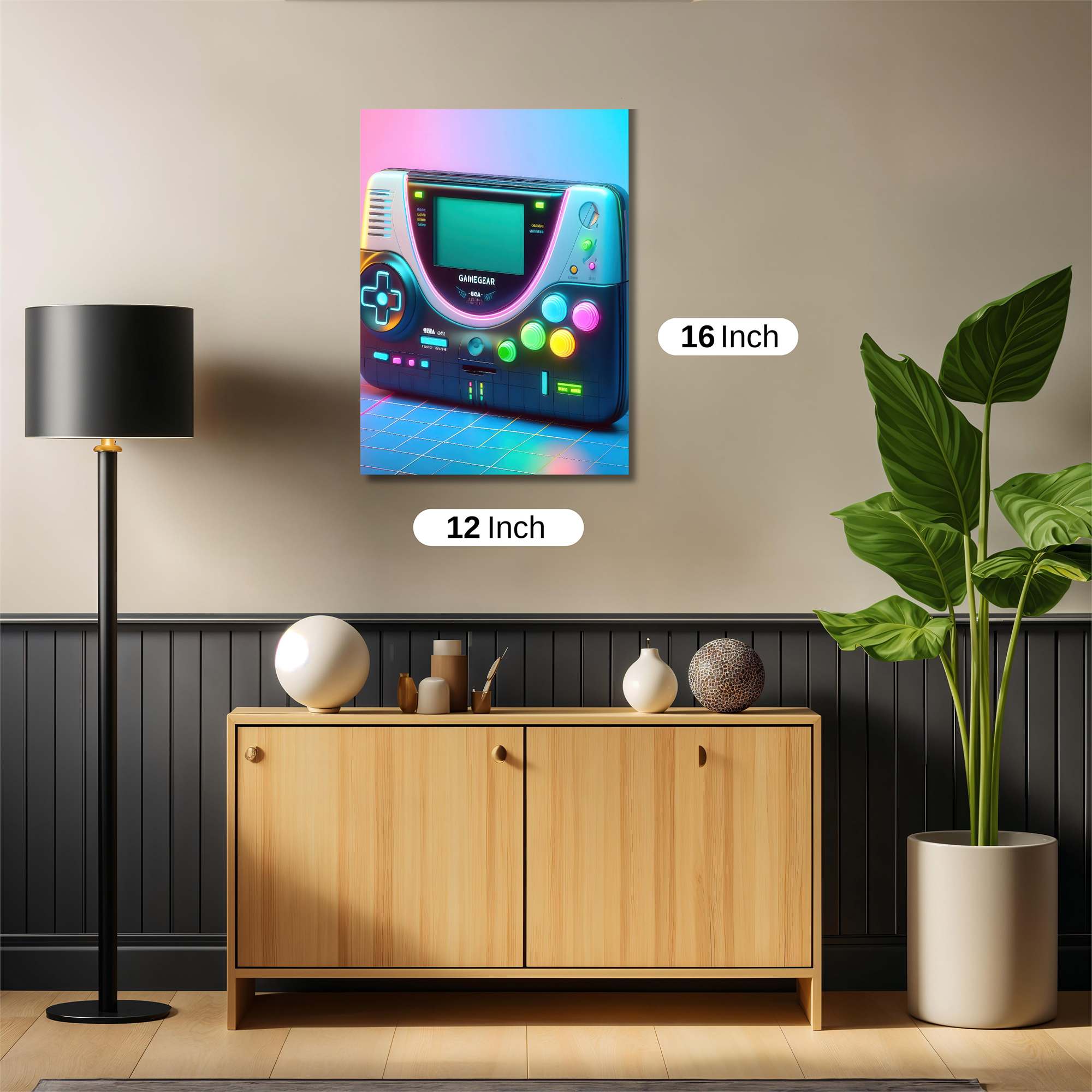 GameGear Glow Safe Wall Magnetic / M