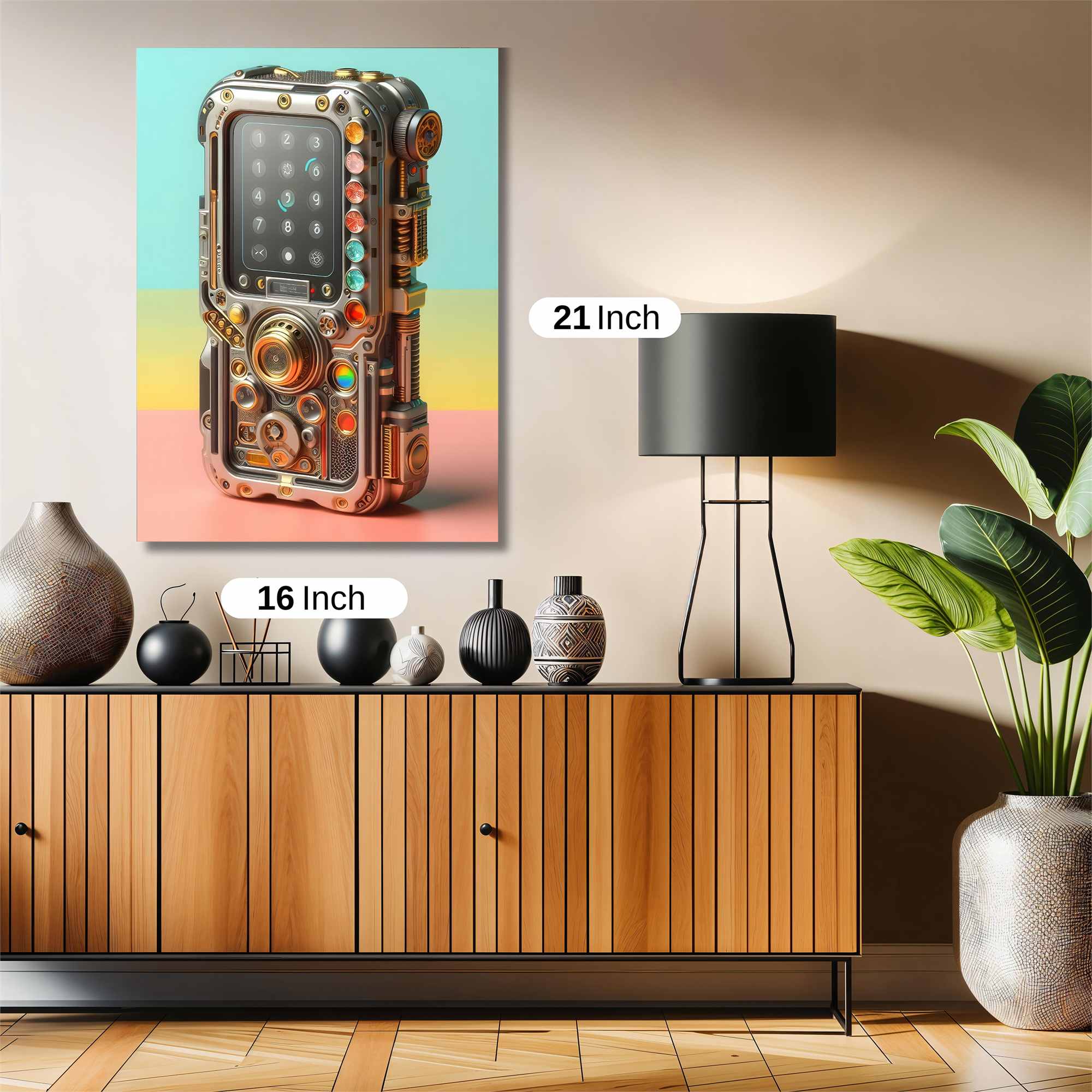 Steampunk Gadget Safe Wall Magnetic / M