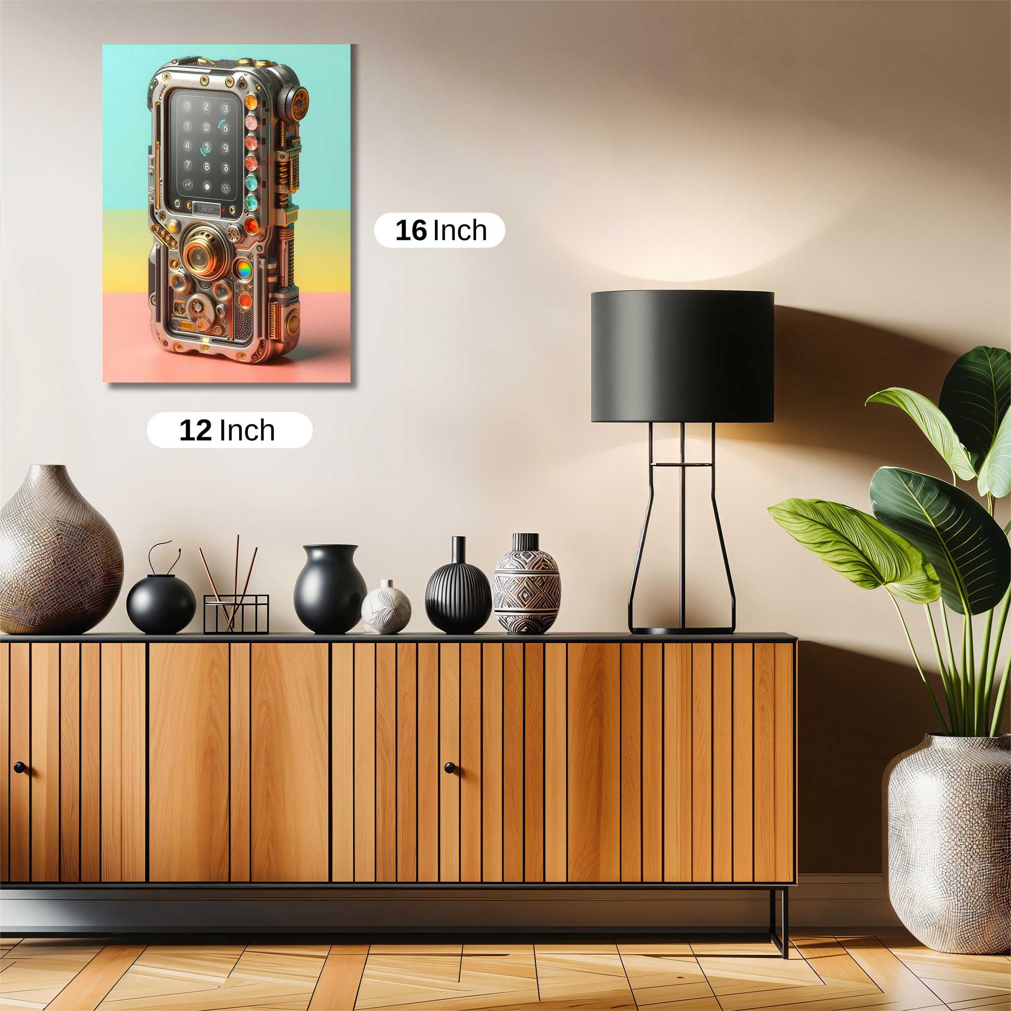 Steampunk Gadget Safe Wall Magnetic / M
