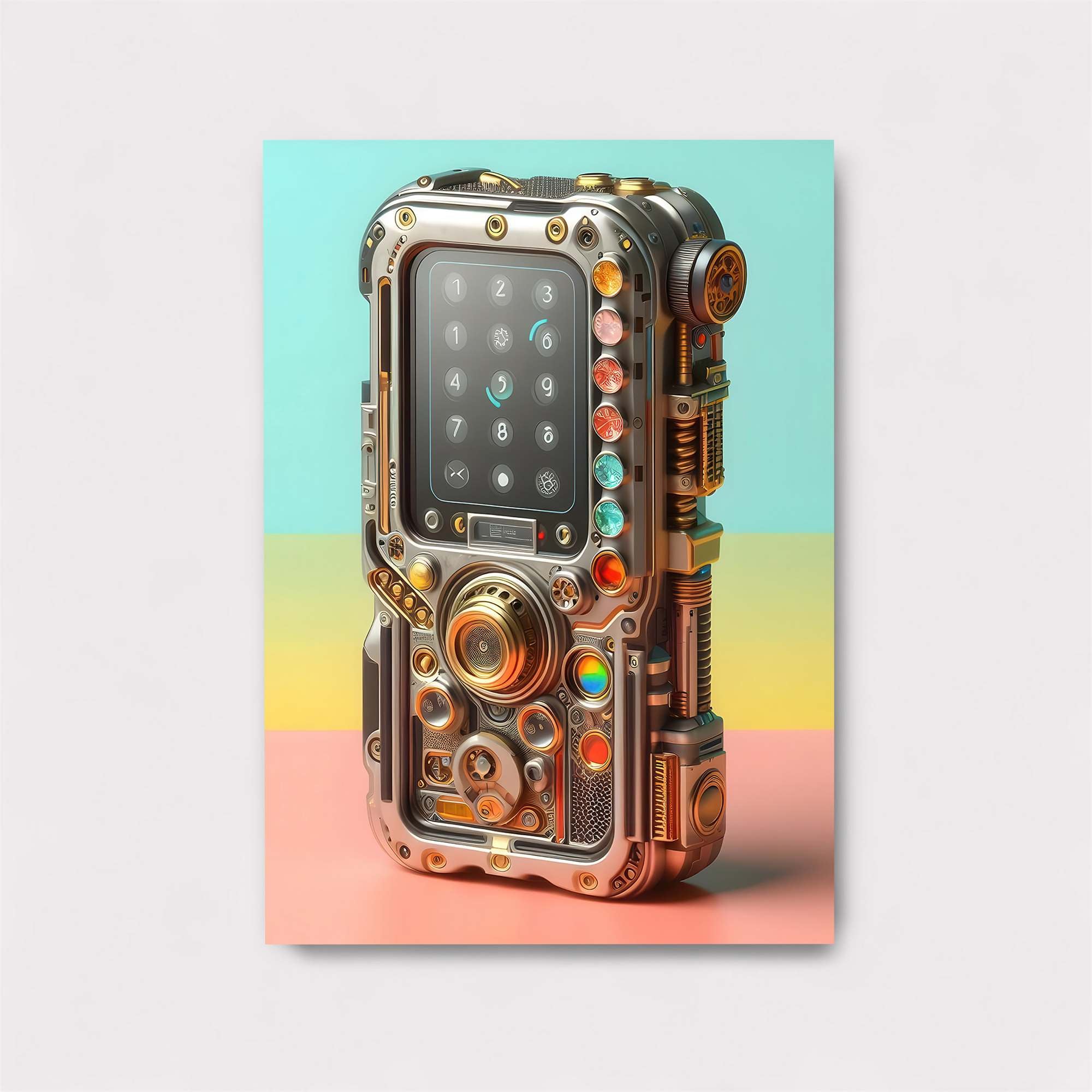Steampunk Gadget Safe Wall Magnetic / M