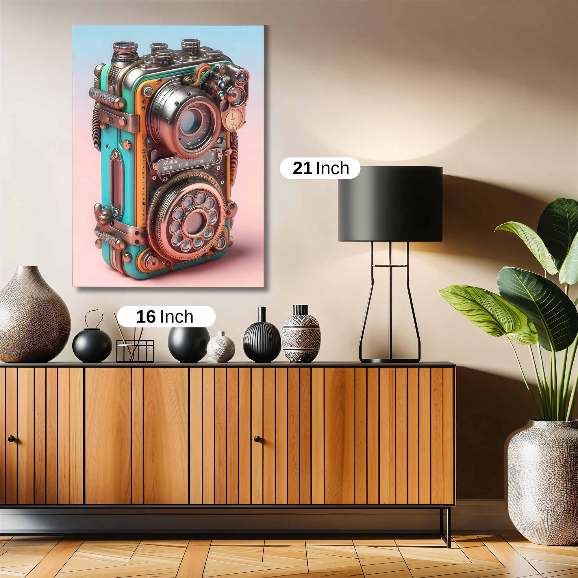 Steampunk Serenity Safe Wall Magnetic / M