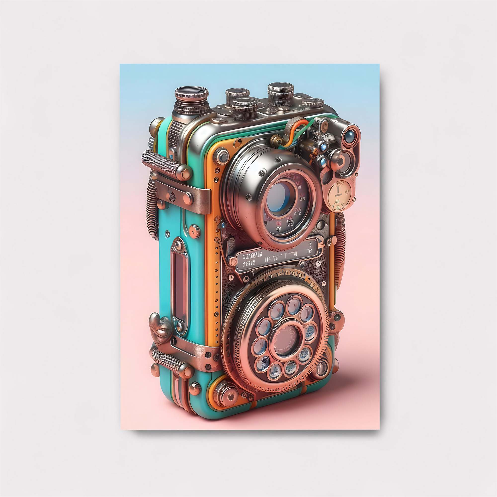 Steampunk Serenity Safe Wall Magnetic / M