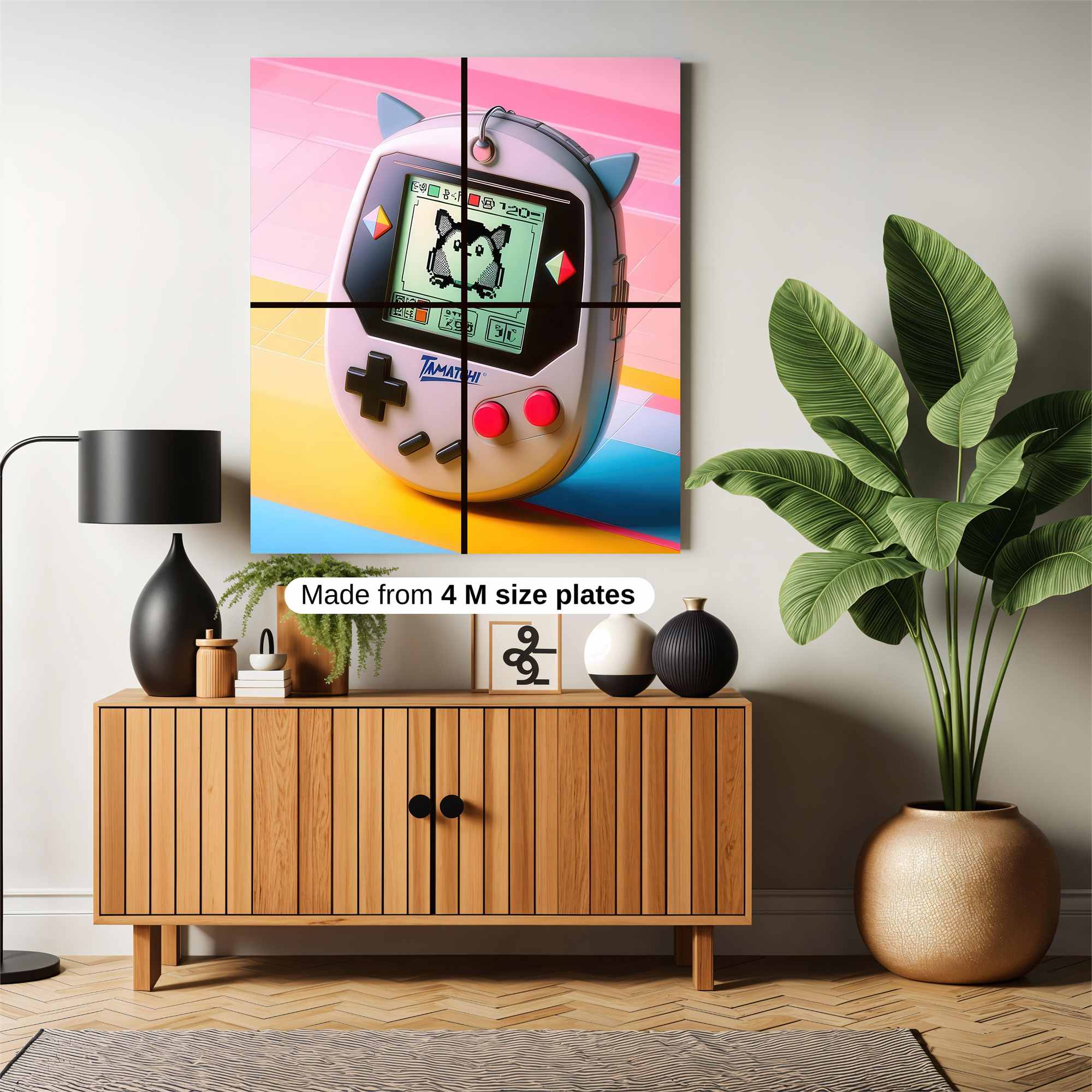 Tamagotchi Bliss Safe Wall Magnetic / M
