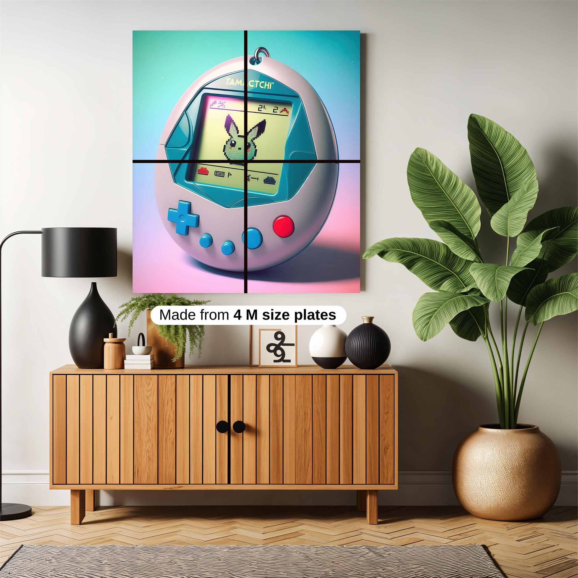 Pikachu Nostalgia Safe Wall Magnetic / M