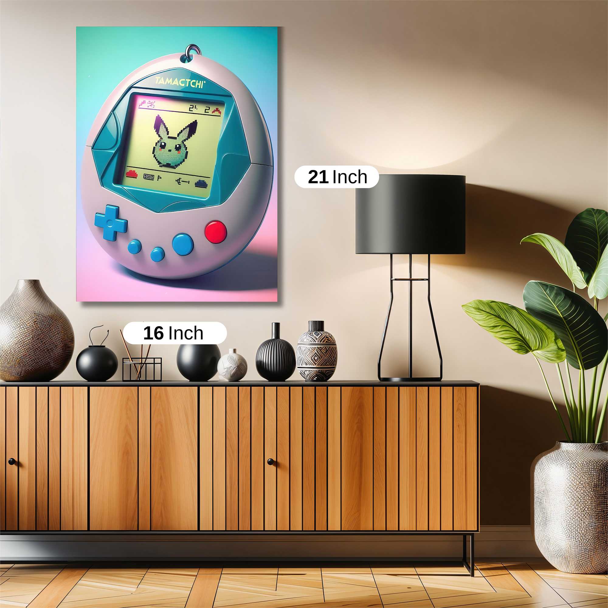 Pikachu Nostalgia Safe Wall Magnetic / M