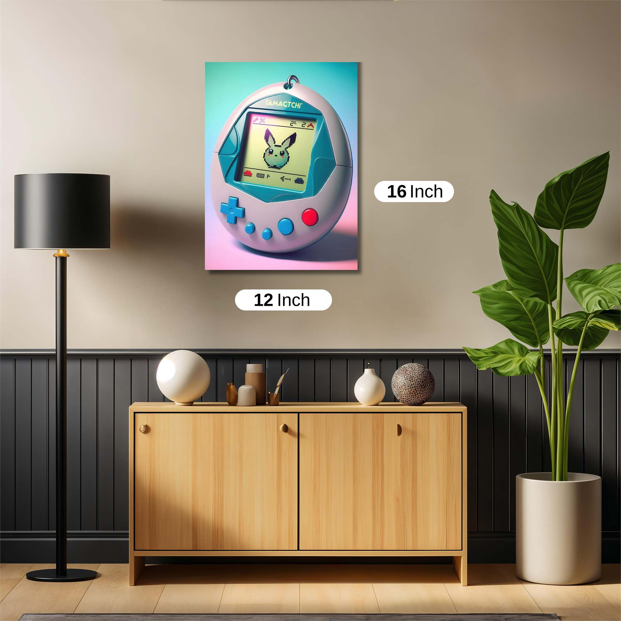 Pikachu Nostalgia Safe Wall Magnetic / M