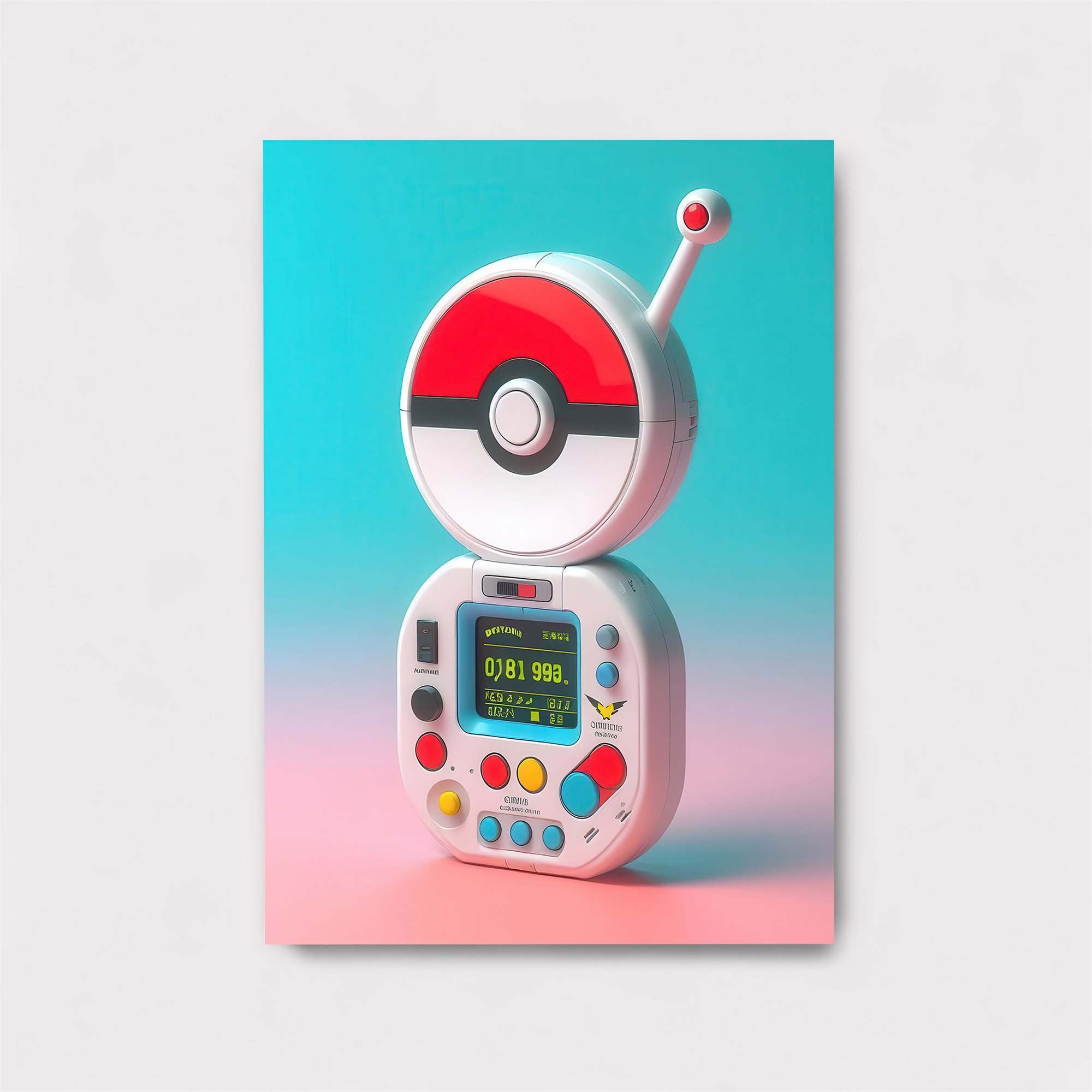 PokeCom Retro Safe Wall Magnetic / M