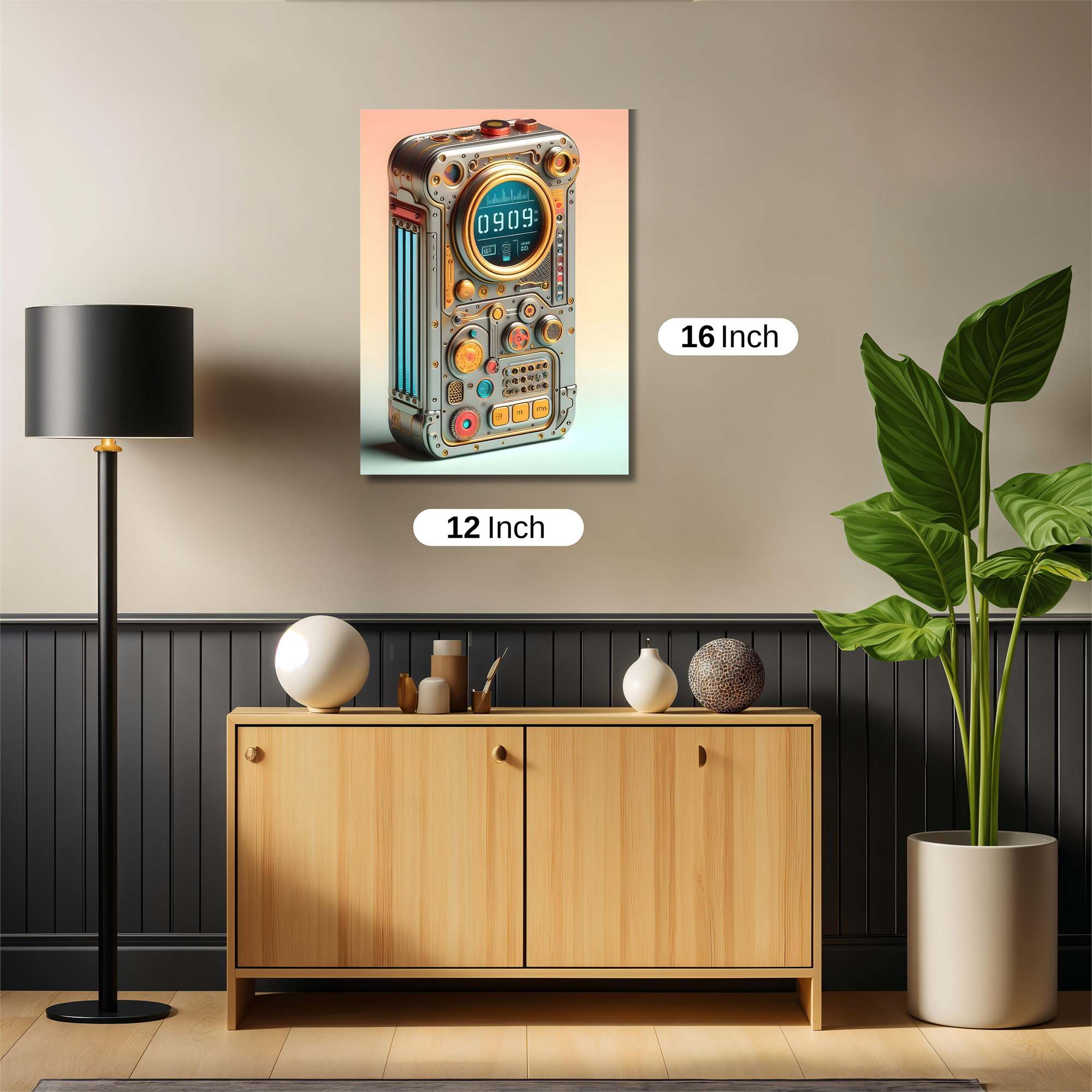 Timekeeper's Whimsy Safe Wall Magnetic / M