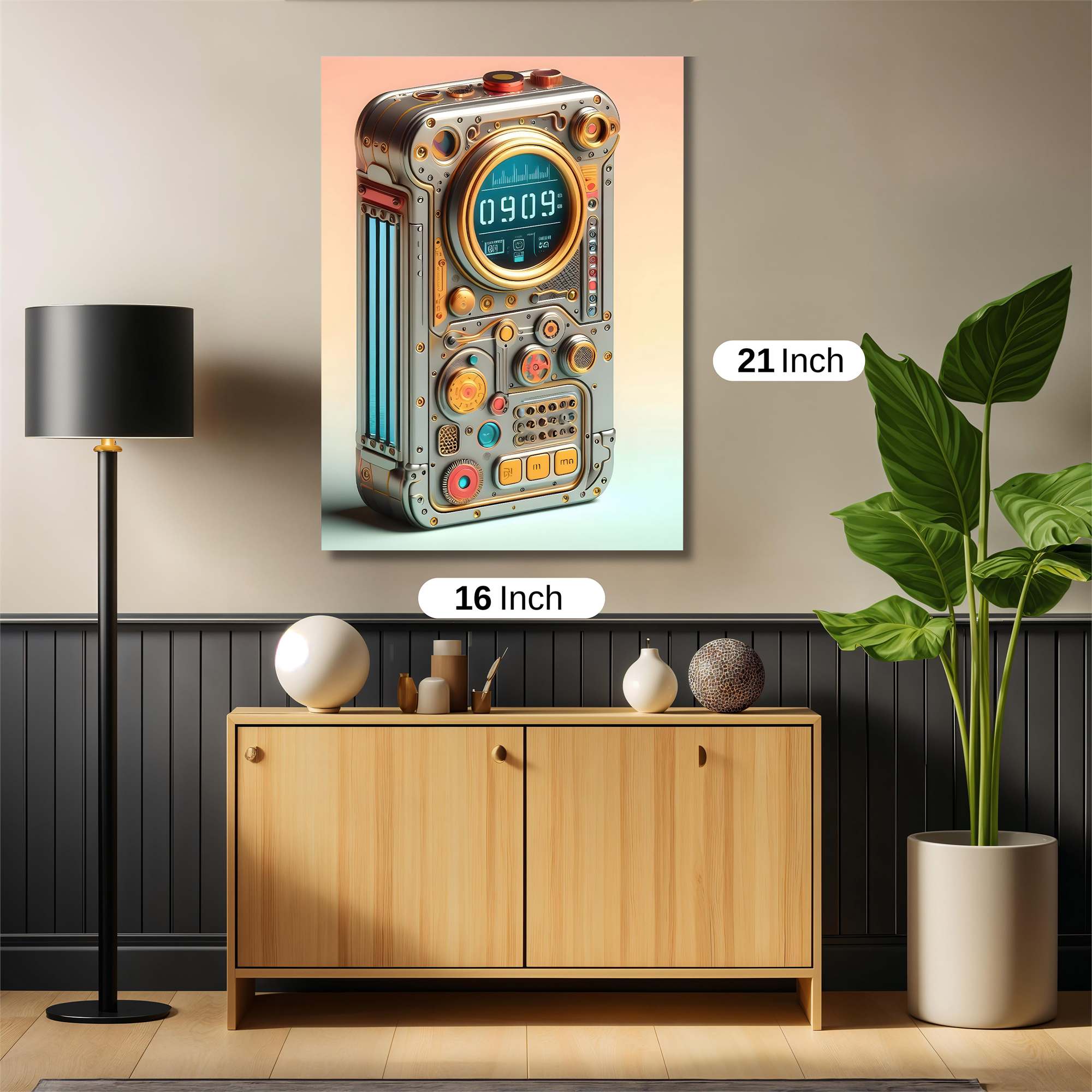 Timekeeper's Whimsy Safe Wall Magnetic / M