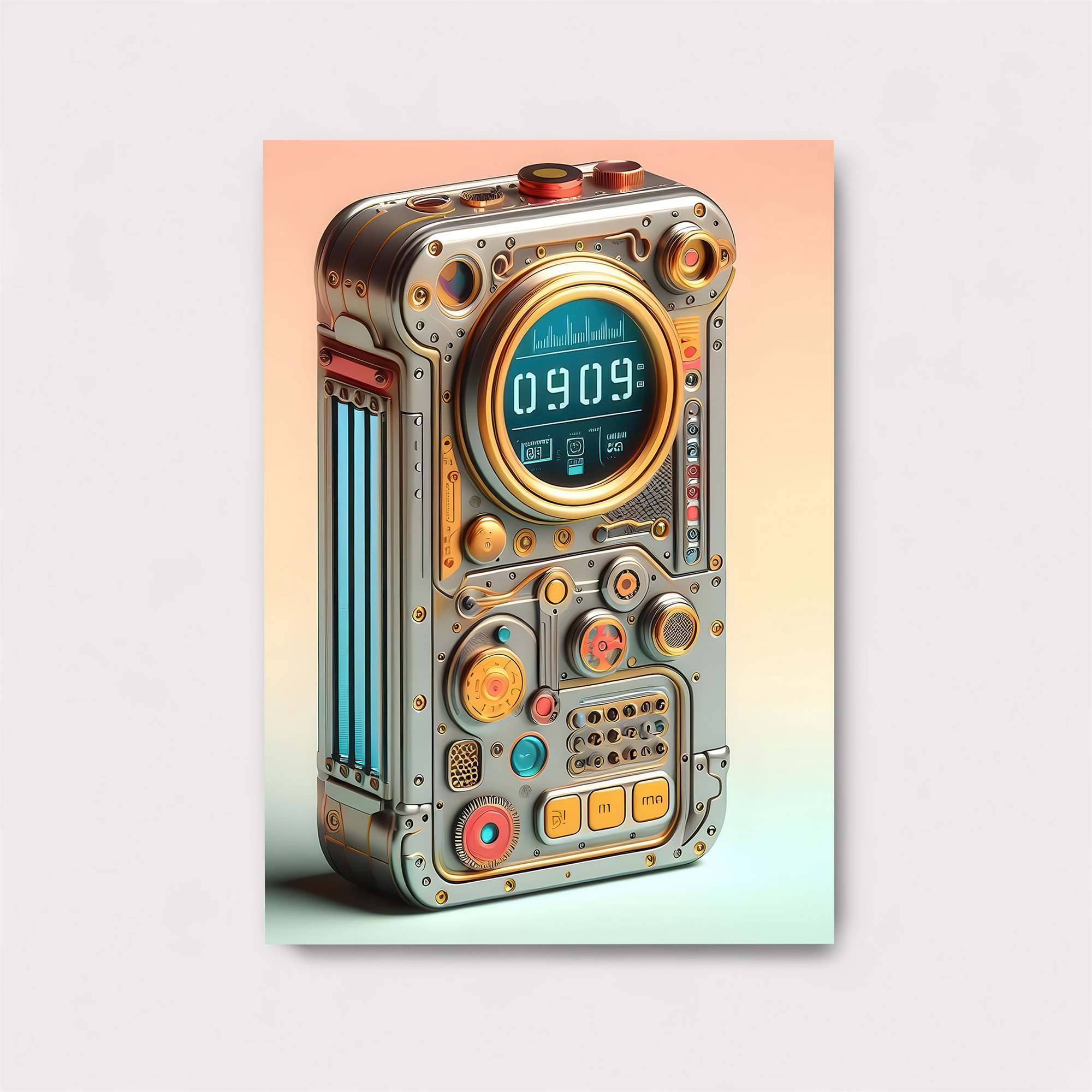 Timekeeper's Whimsy Safe Wall Magnetic / M