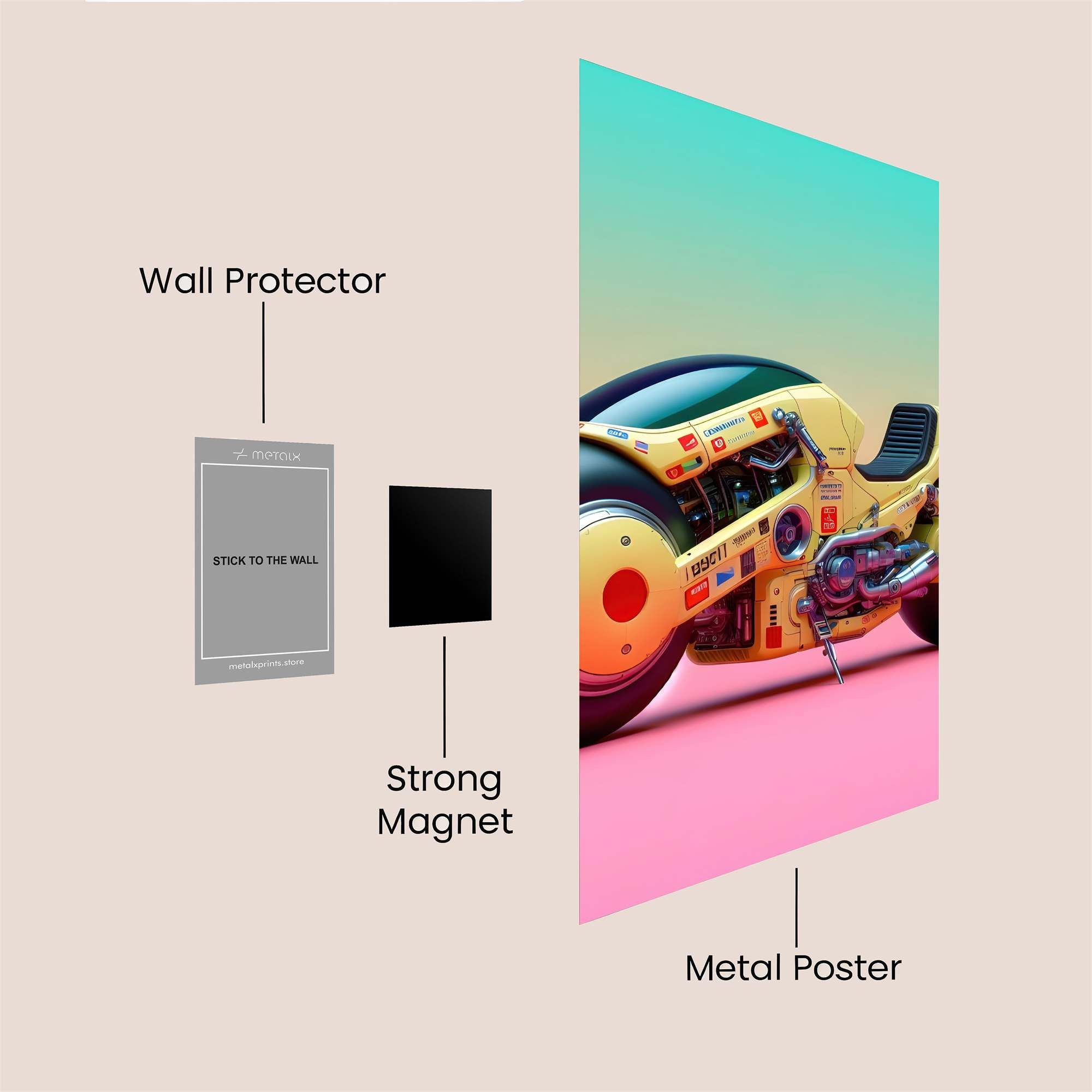 Kaneda Euphoric Safe Wall Magnetic / M