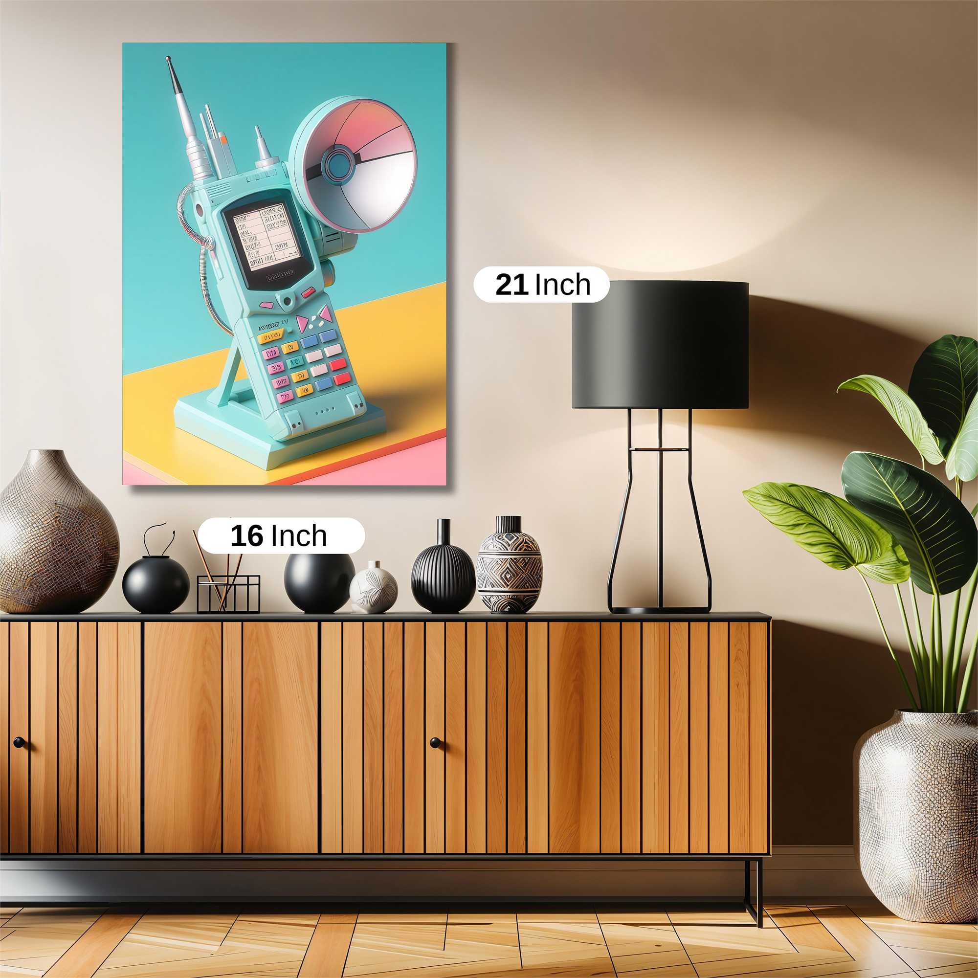 Walkie Quirky Safe Wall Magnetic / M