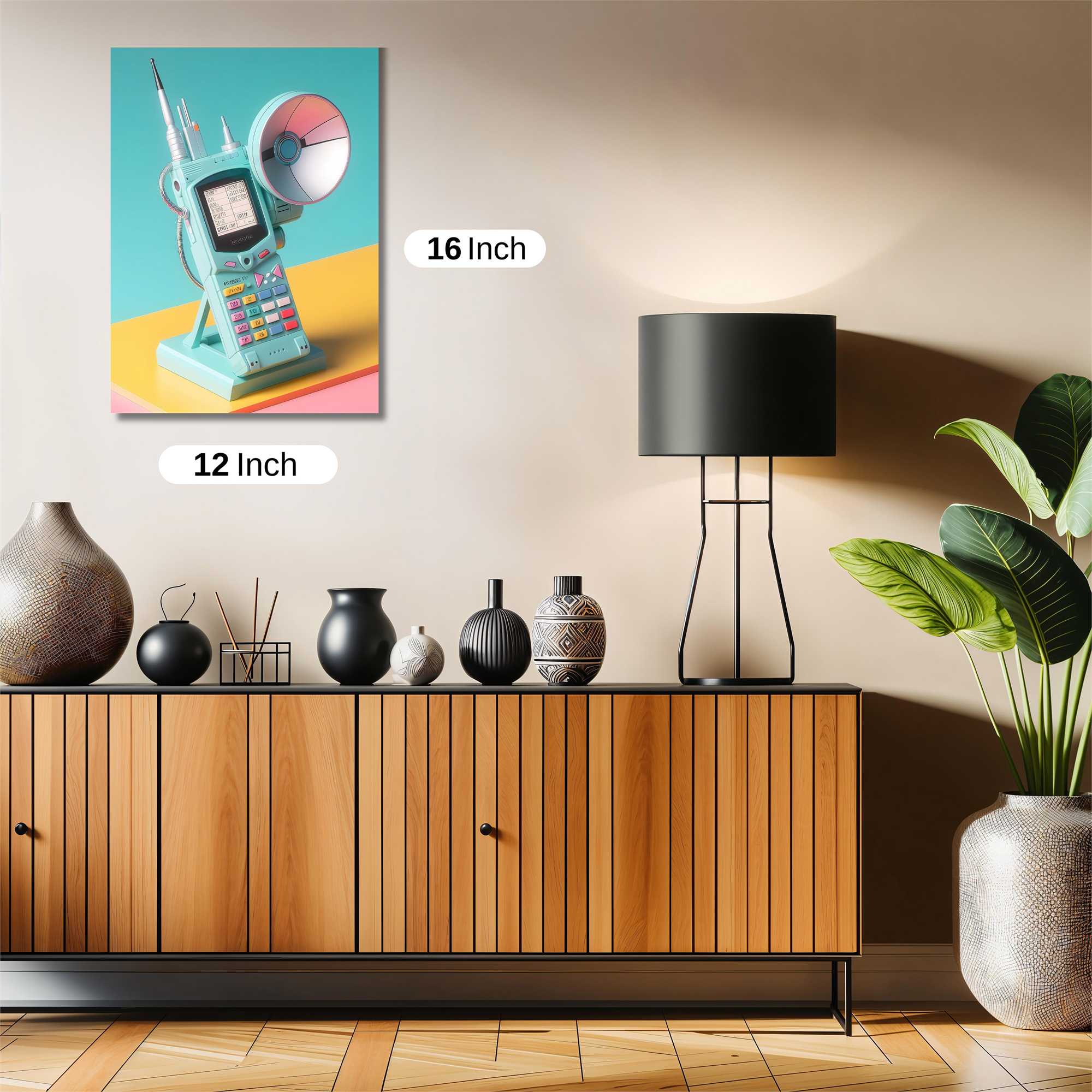 Walkie Quirky Safe Wall Magnetic / M