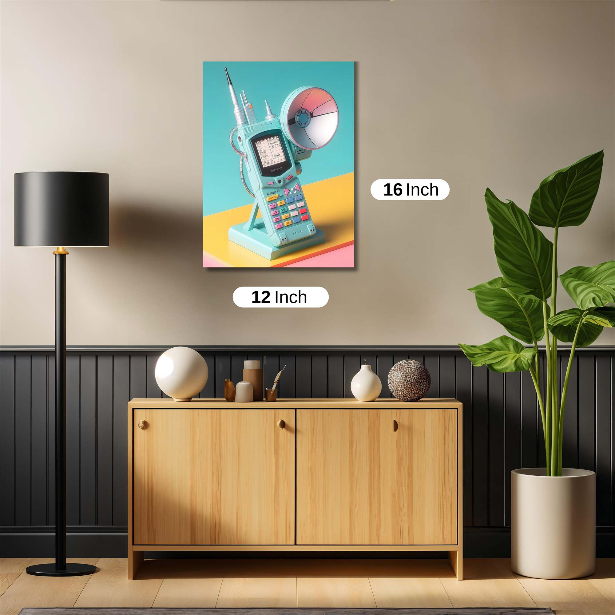 Walkie Quirky Safe Wall Magnetic / M