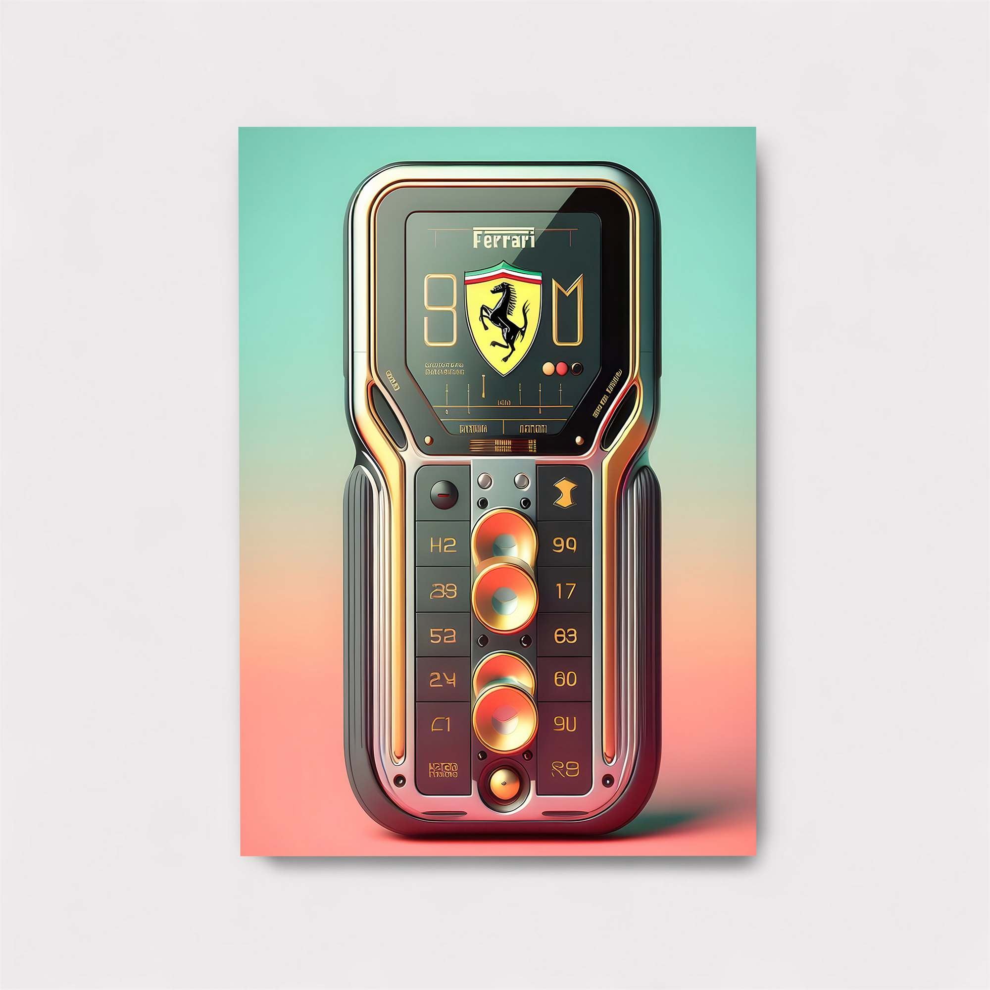 Ferrari Flash Safe Wall Magnetic / M