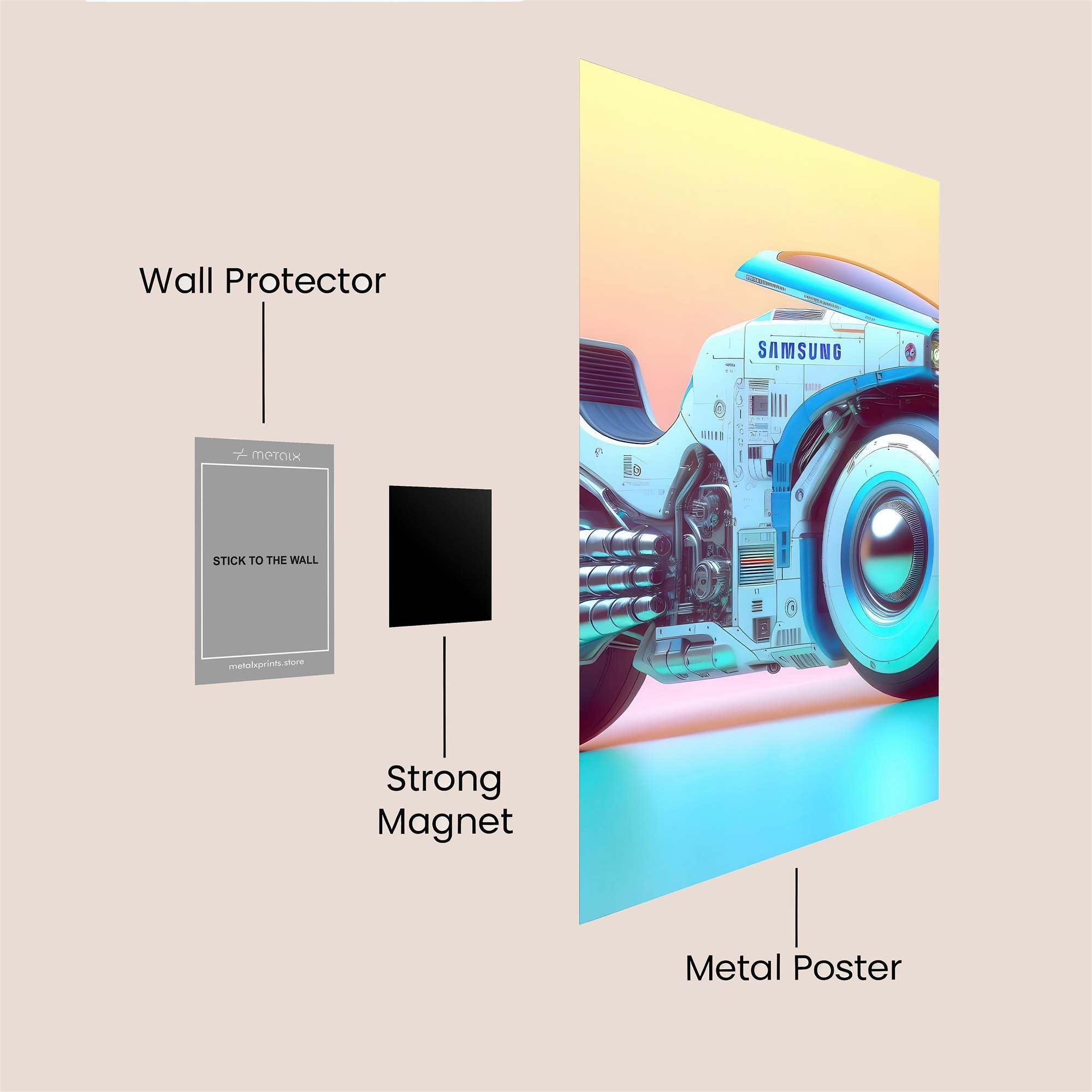 Samsung Serenity Safe Wall Magnetic / M