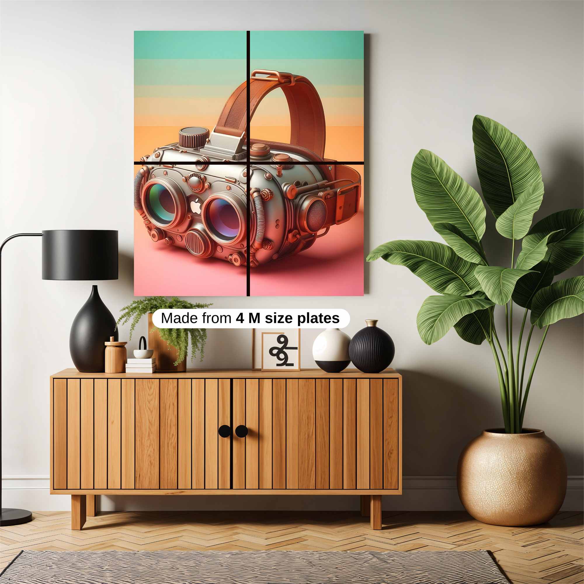 Visionary Steampunk Safe Wall Magnetic / M