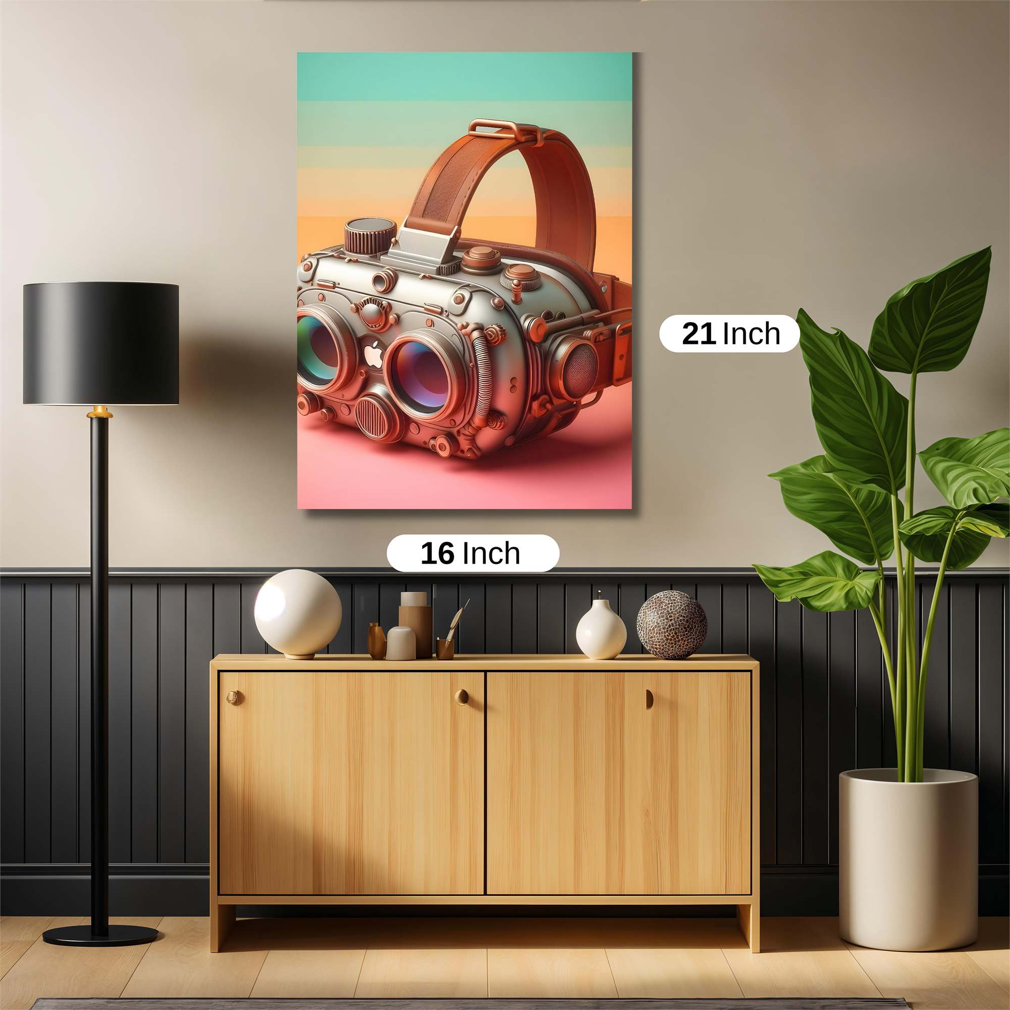 Visionary Steampunk Safe Wall Magnetic / M