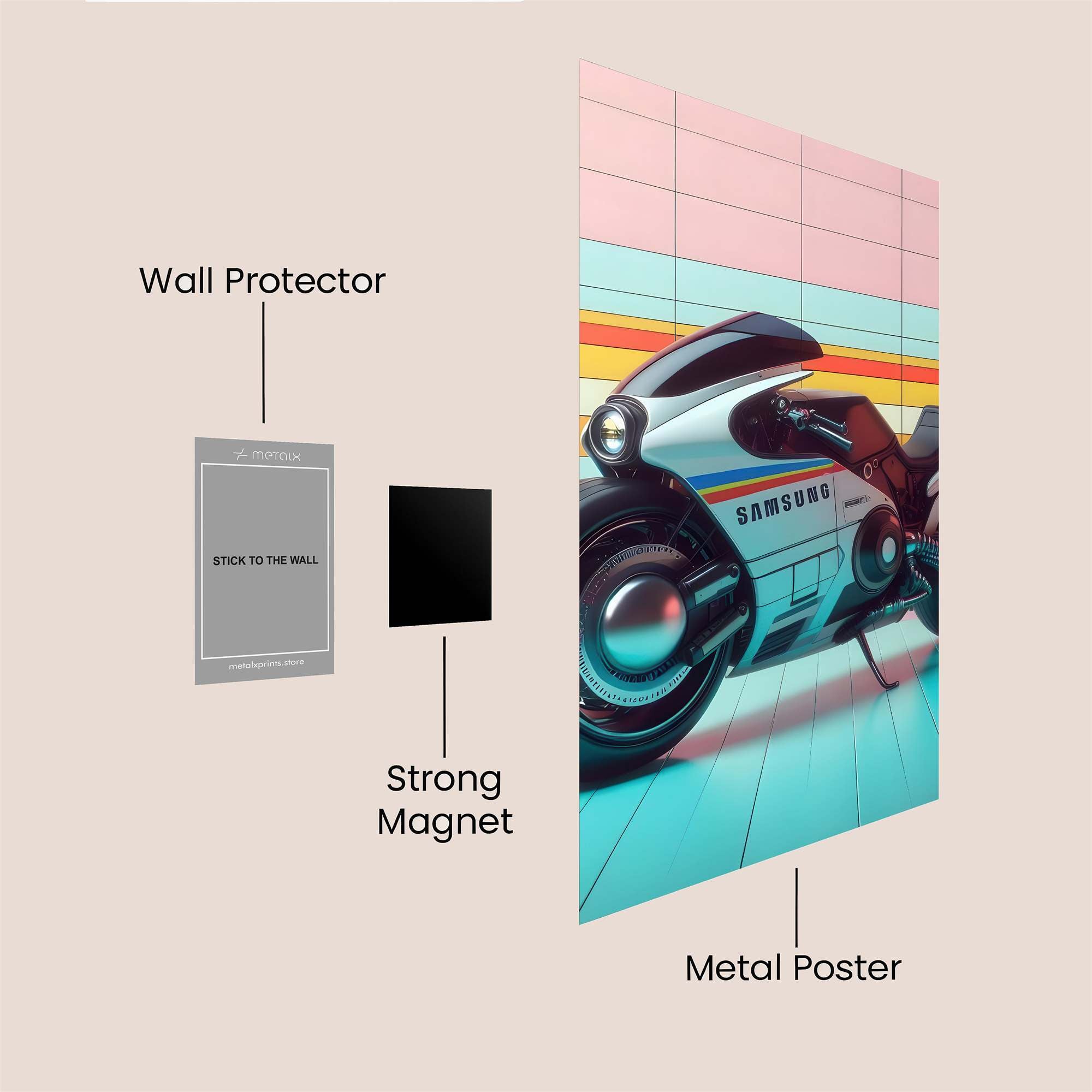 Samsung Serenity Safe Wall Magnetic / M