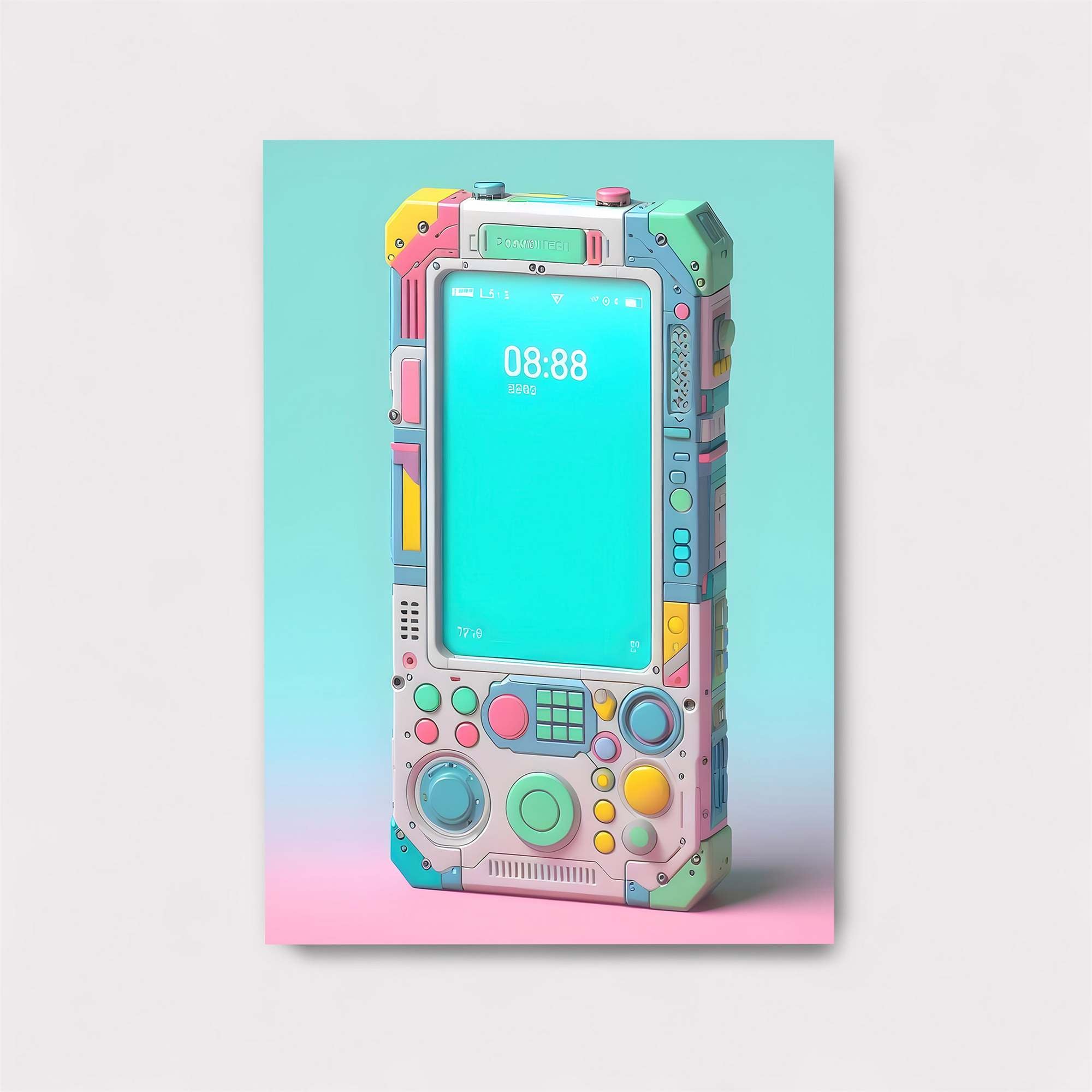 Retro Whimsy Safe Wall Magnetic / M