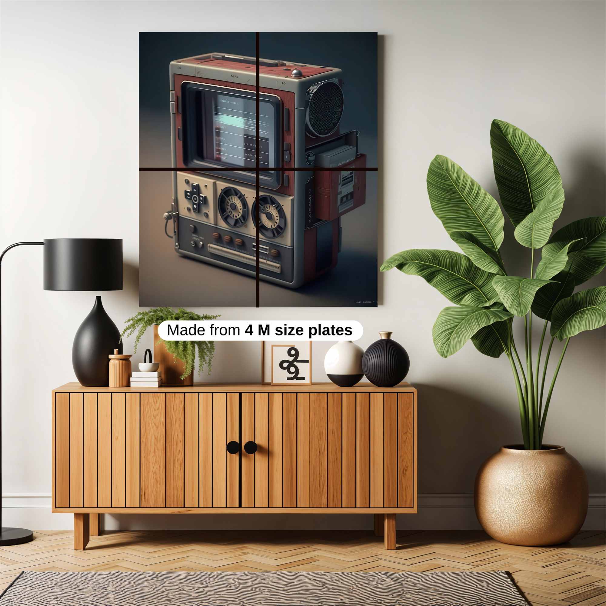 RetroVibe Safe Wall Magnetic / M