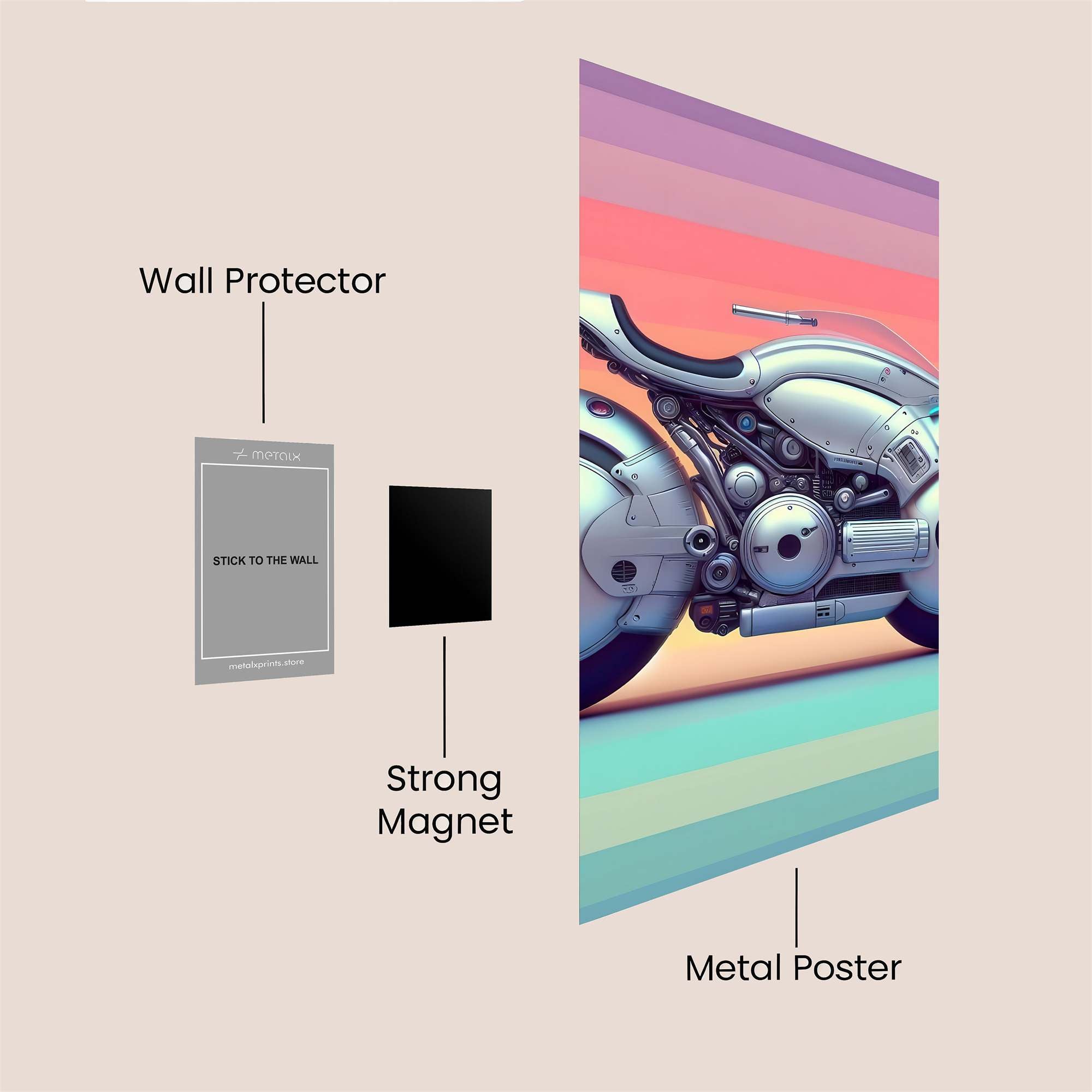 Apple Serenity Safe Wall Magnetic / M