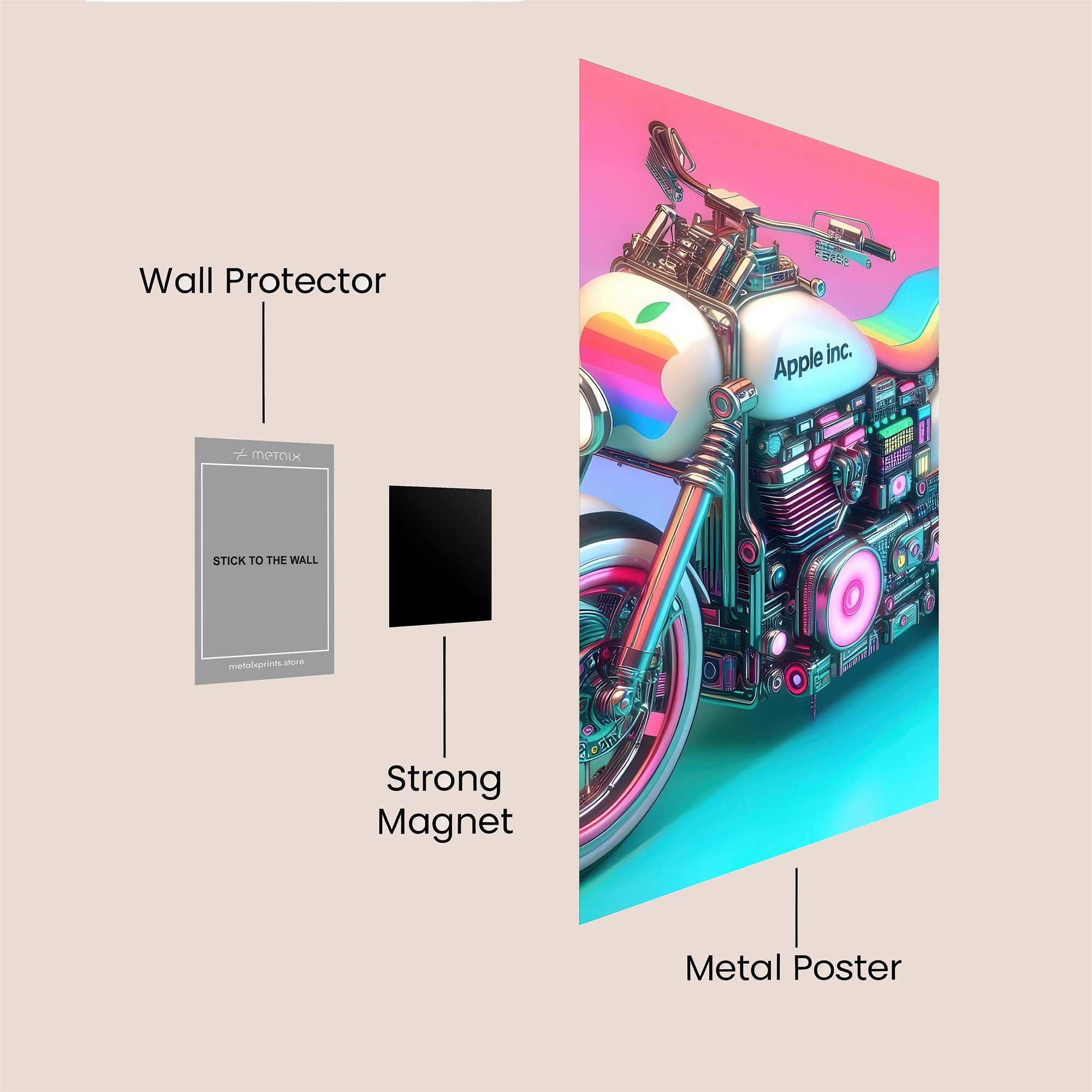 Apple Dream Safe Wall Magnetic / M