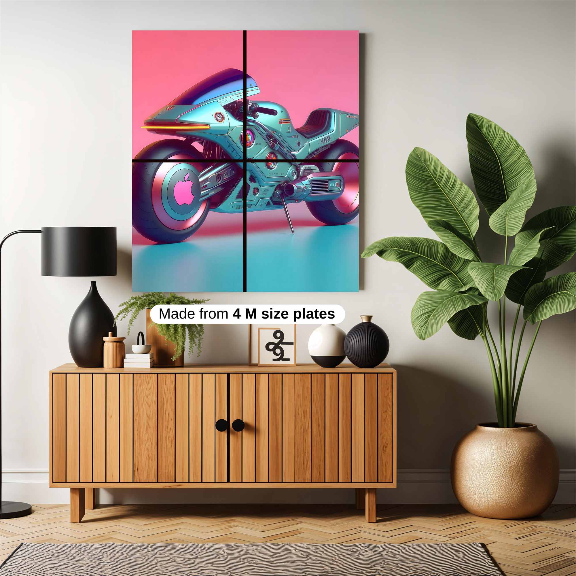 Apple Racer Safe Wall Magnetic / M