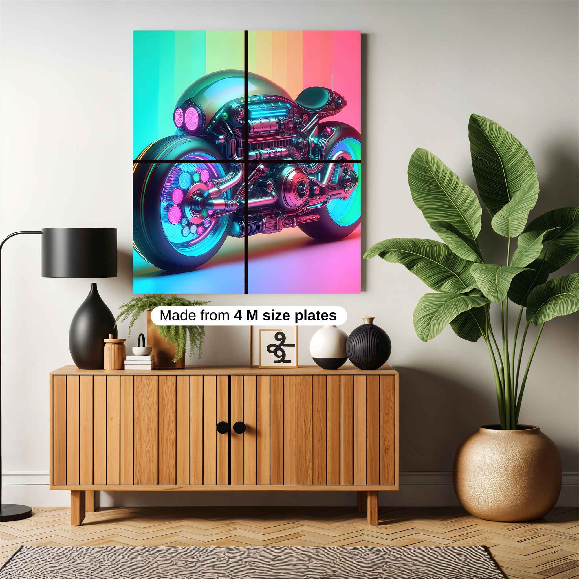 Neon Racer Safe Wall Magnetic / M