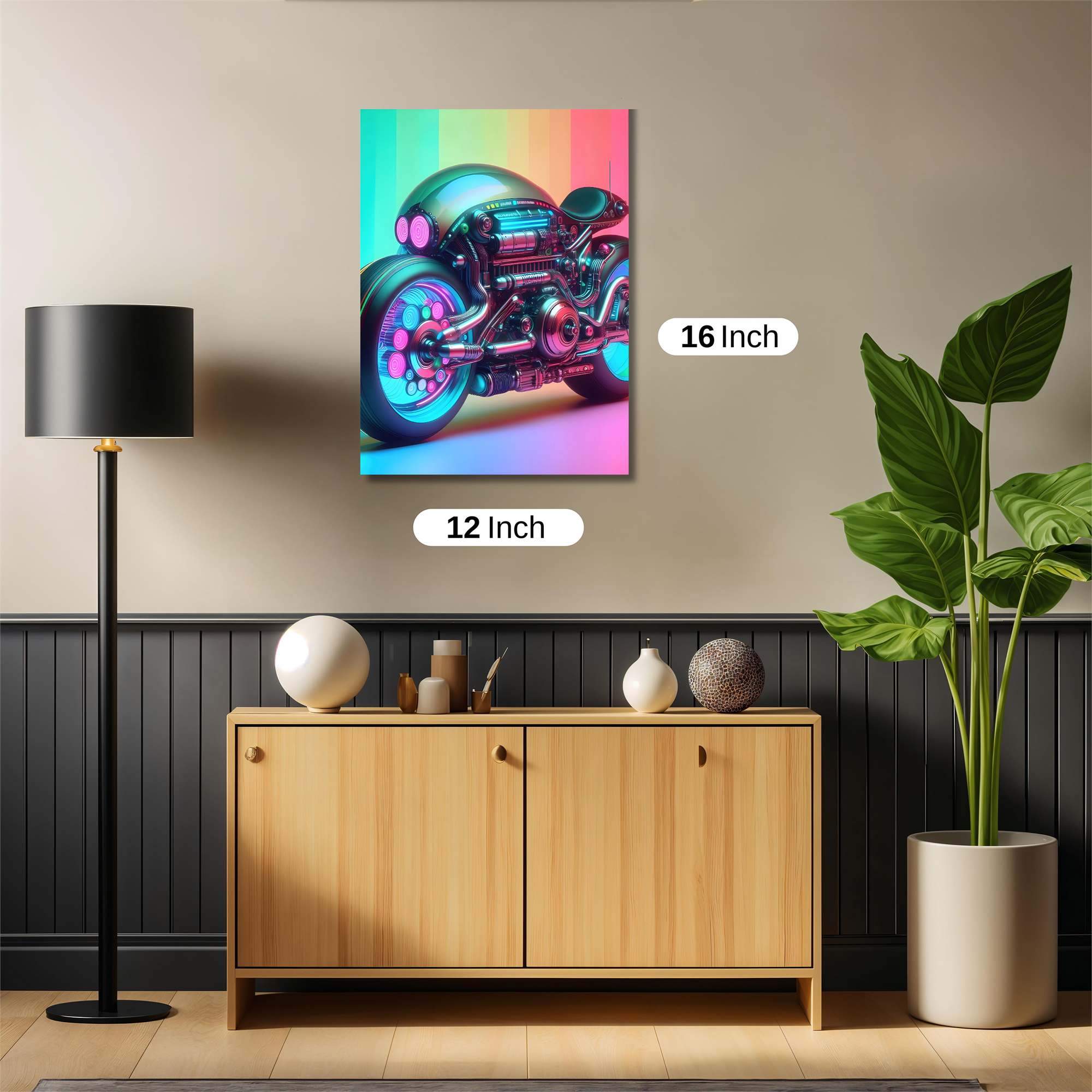 Neon Racer Safe Wall Magnetic / M