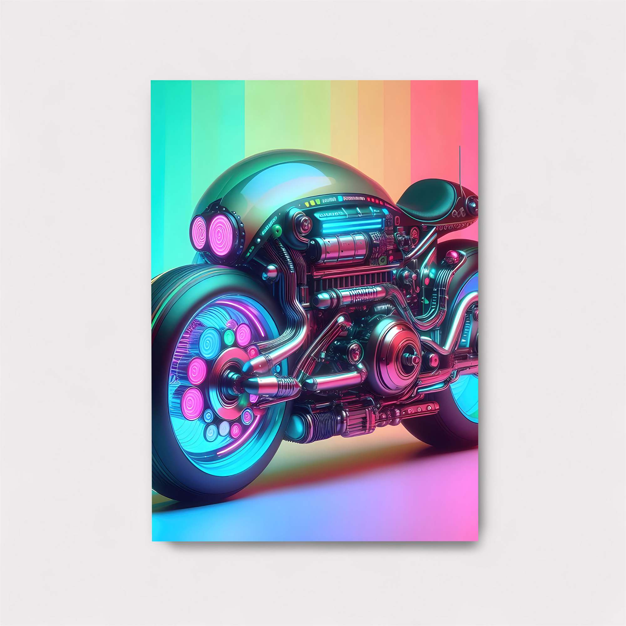 Neon Racer Safe Wall Magnetic / M