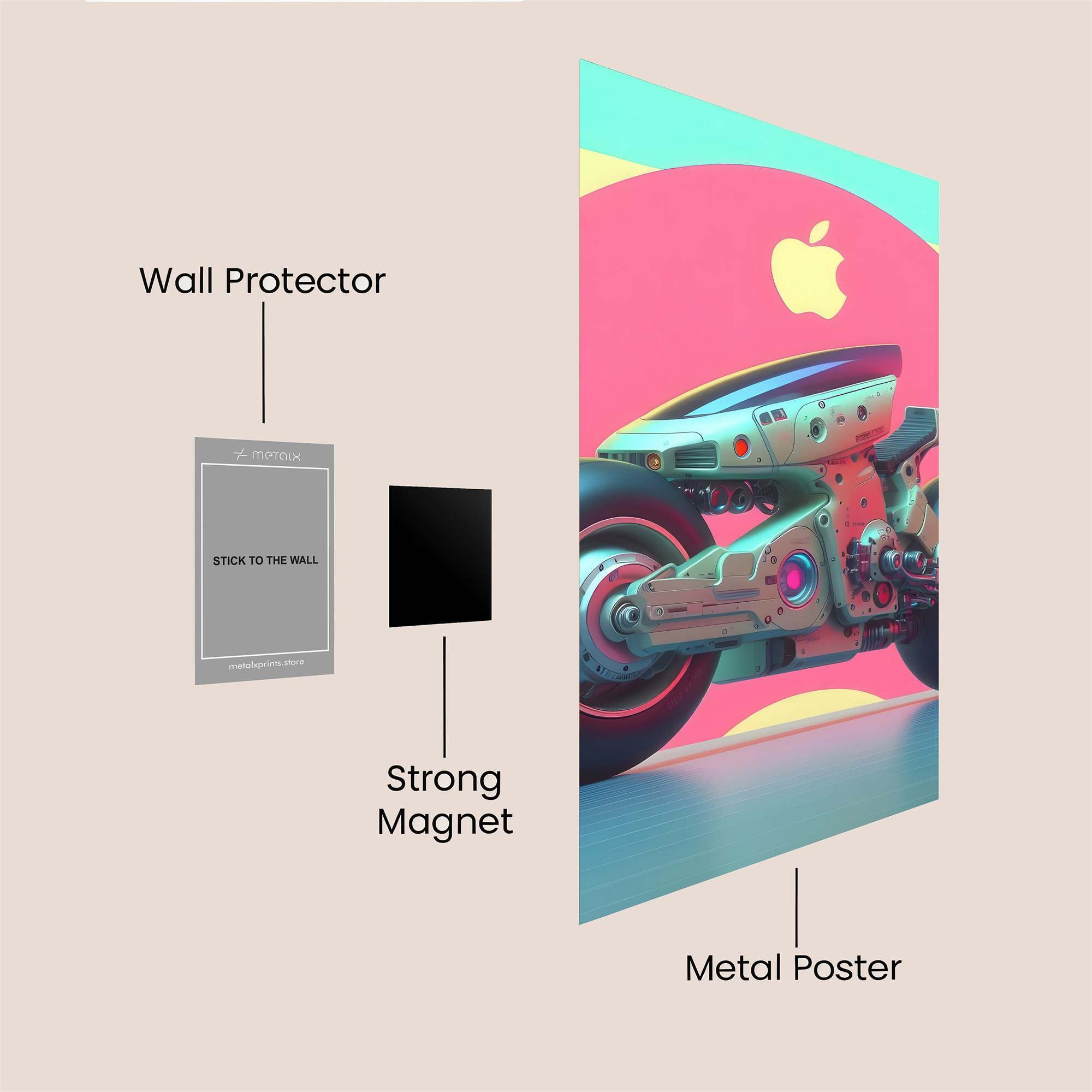 Apple Velocity Safe Wall Magnetic / M