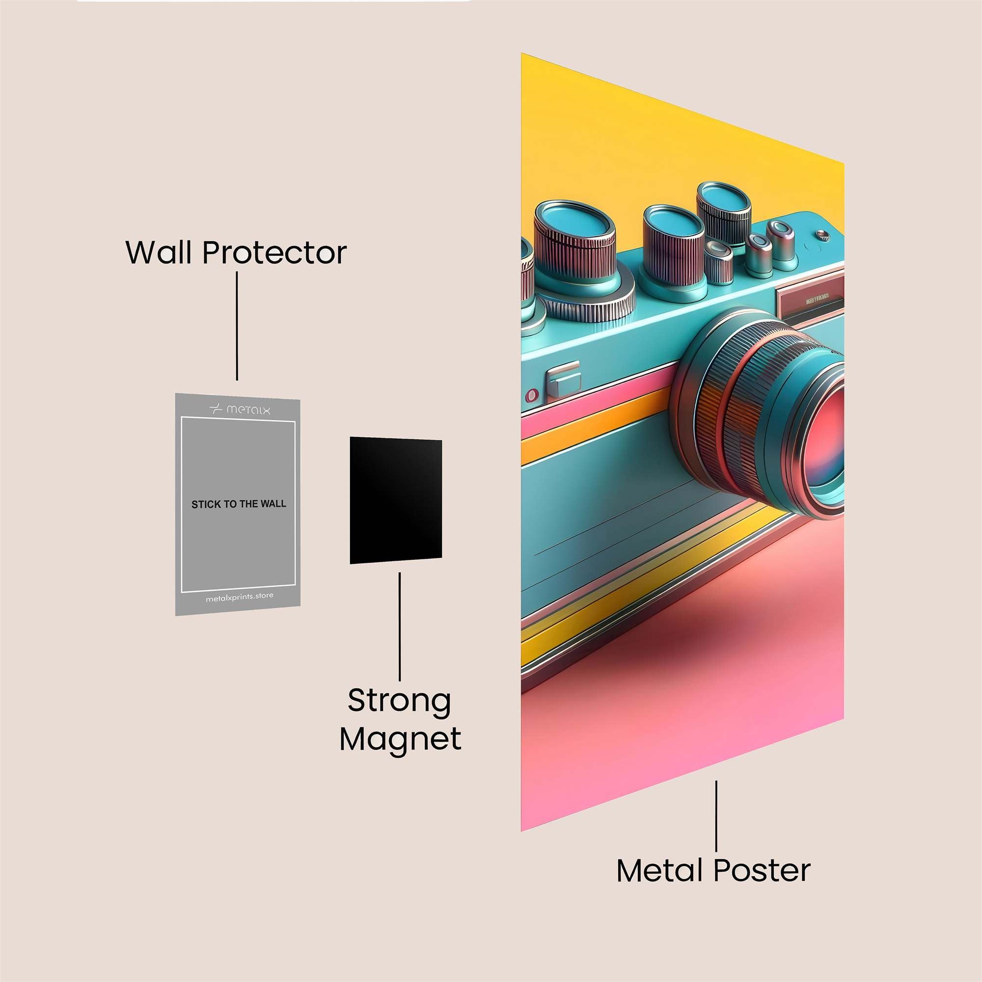 Retro Dream Safe Wall Magnetic / M