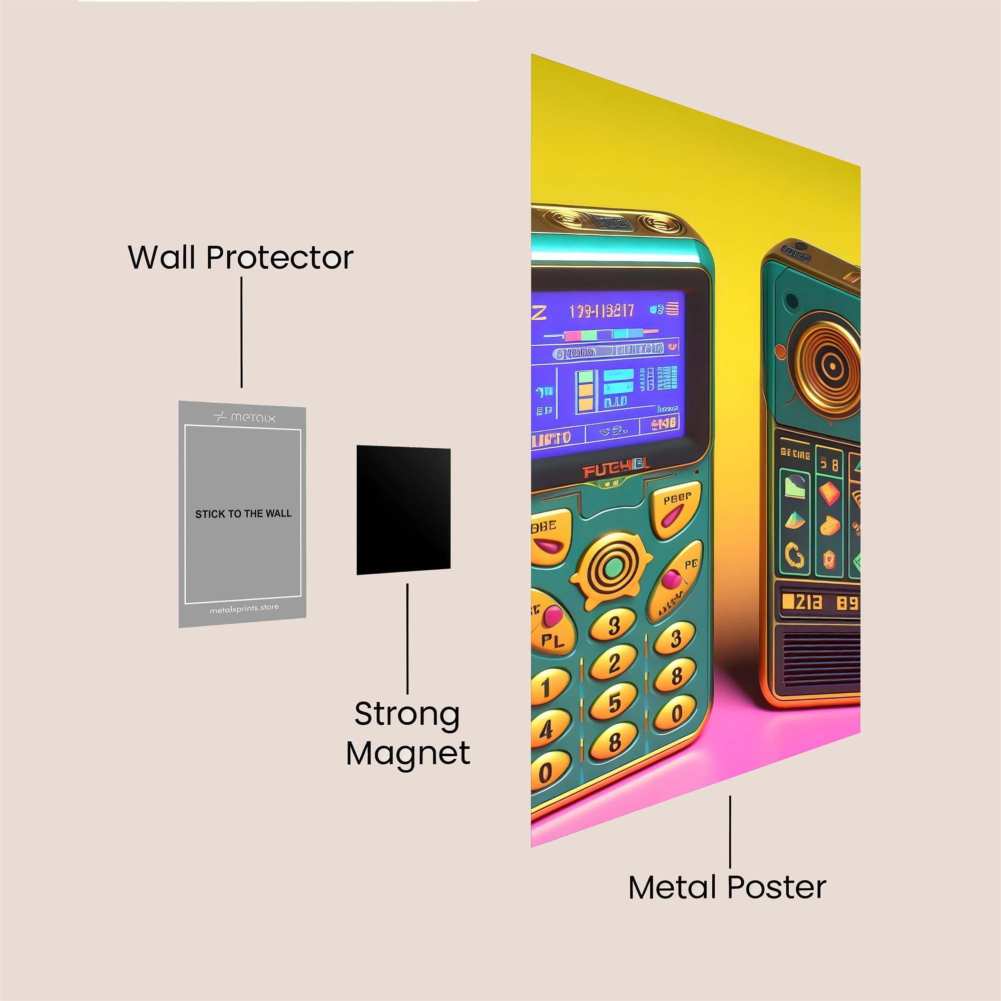 Future Nostalgia Safe Wall Magnetic / M