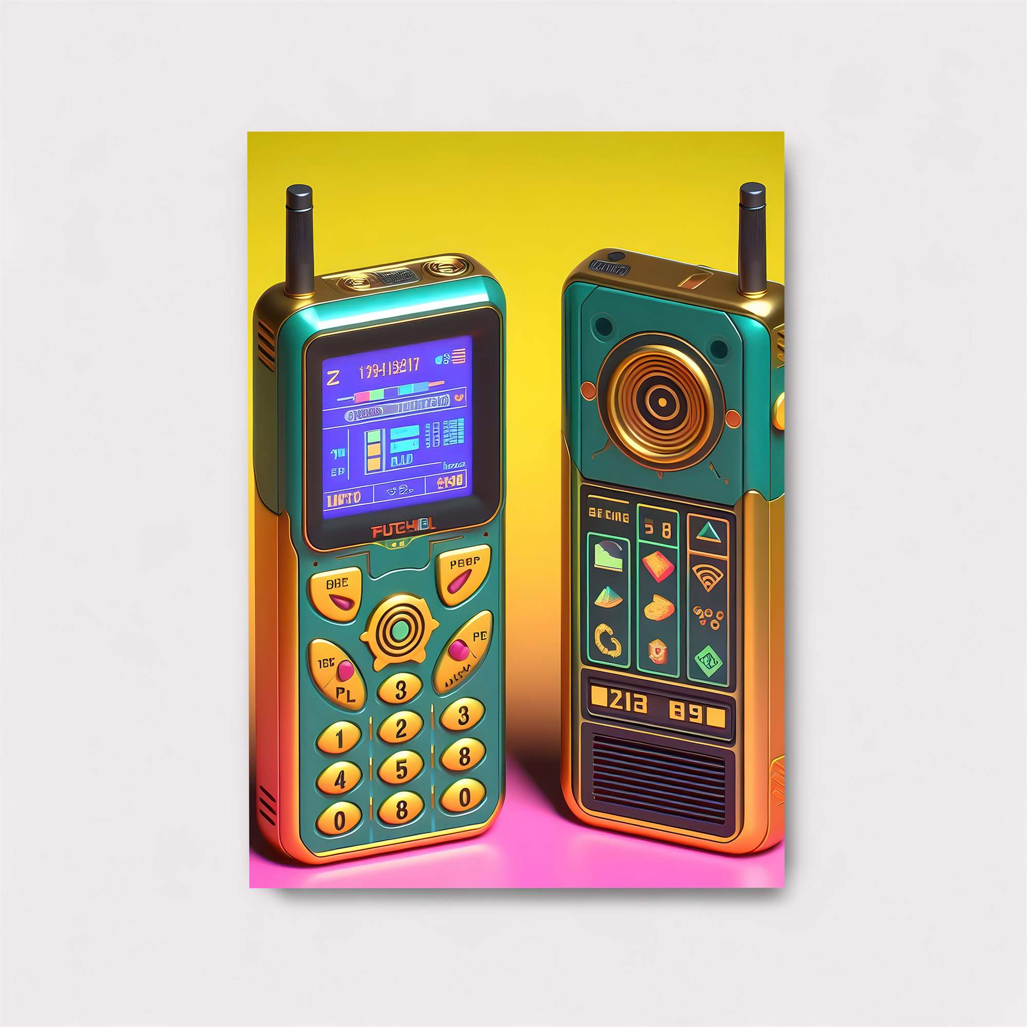 Future Nostalgia Safe Wall Magnetic / M