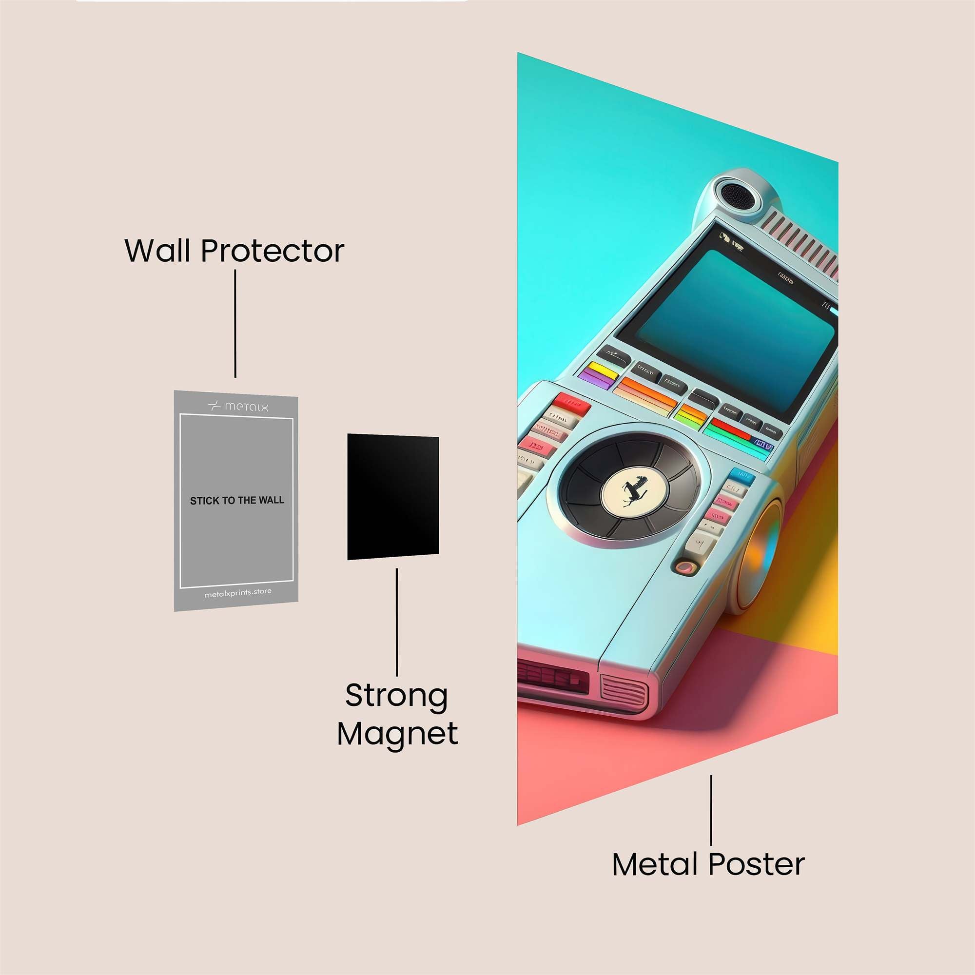 Pippin Whimsy Safe Wall Magnetic / M