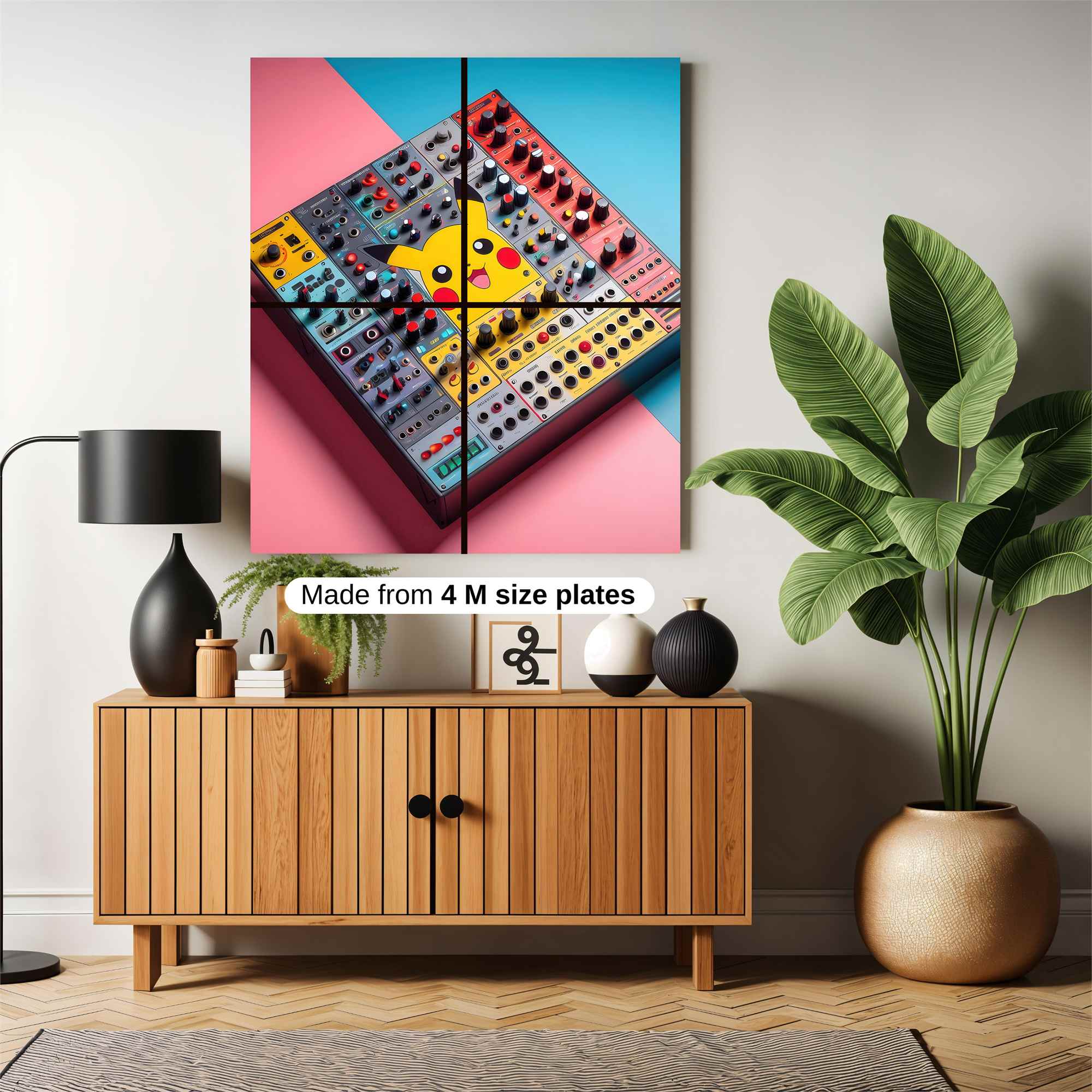 Pikachu Pulse Safe Wall Magnetic / M