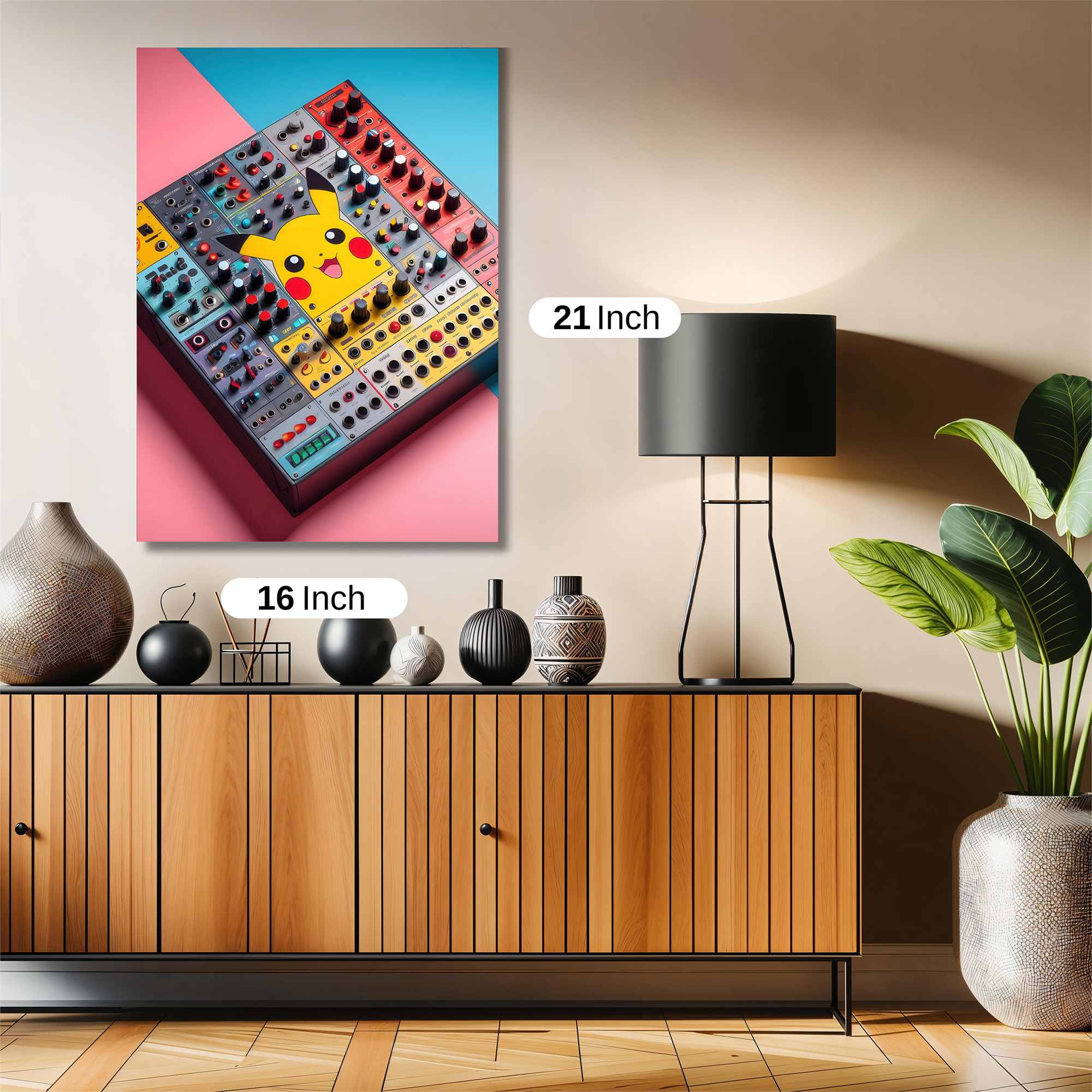 Pikachu Pulse Safe Wall Magnetic / M