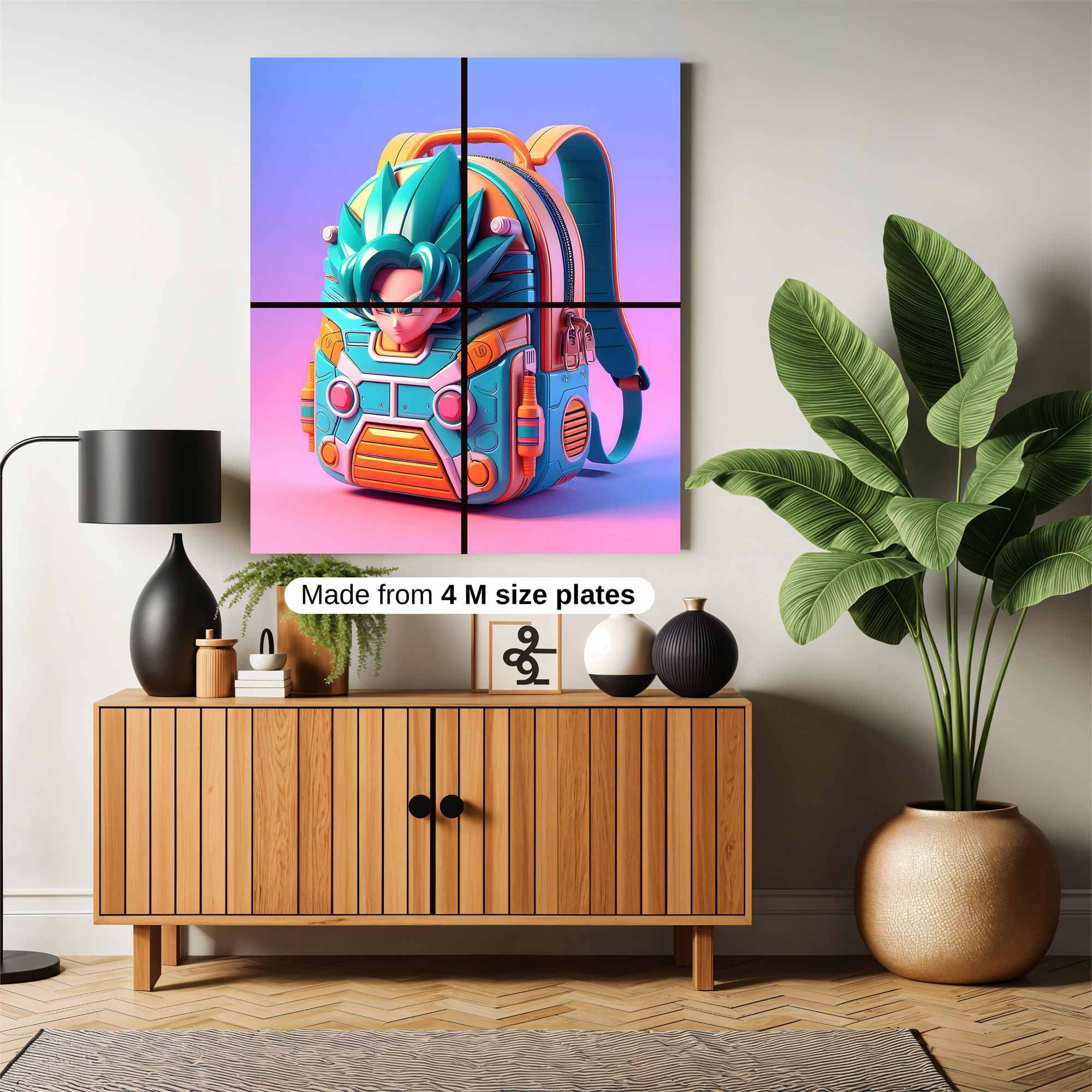 Goku Galactic Safe Wall Magnetic / M