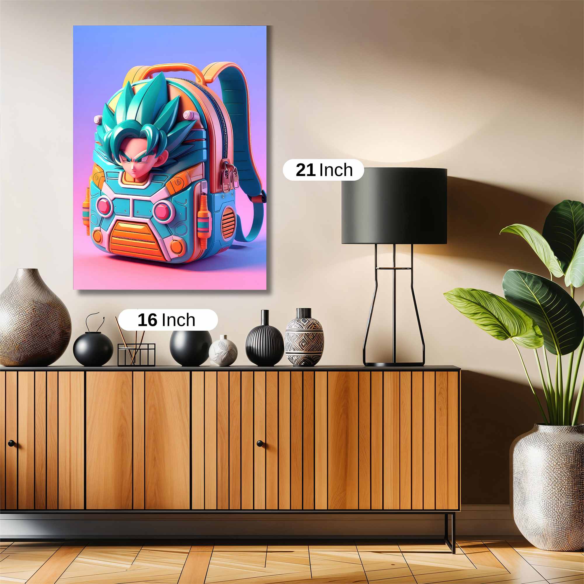 Goku Galactic Safe Wall Magnetic / M