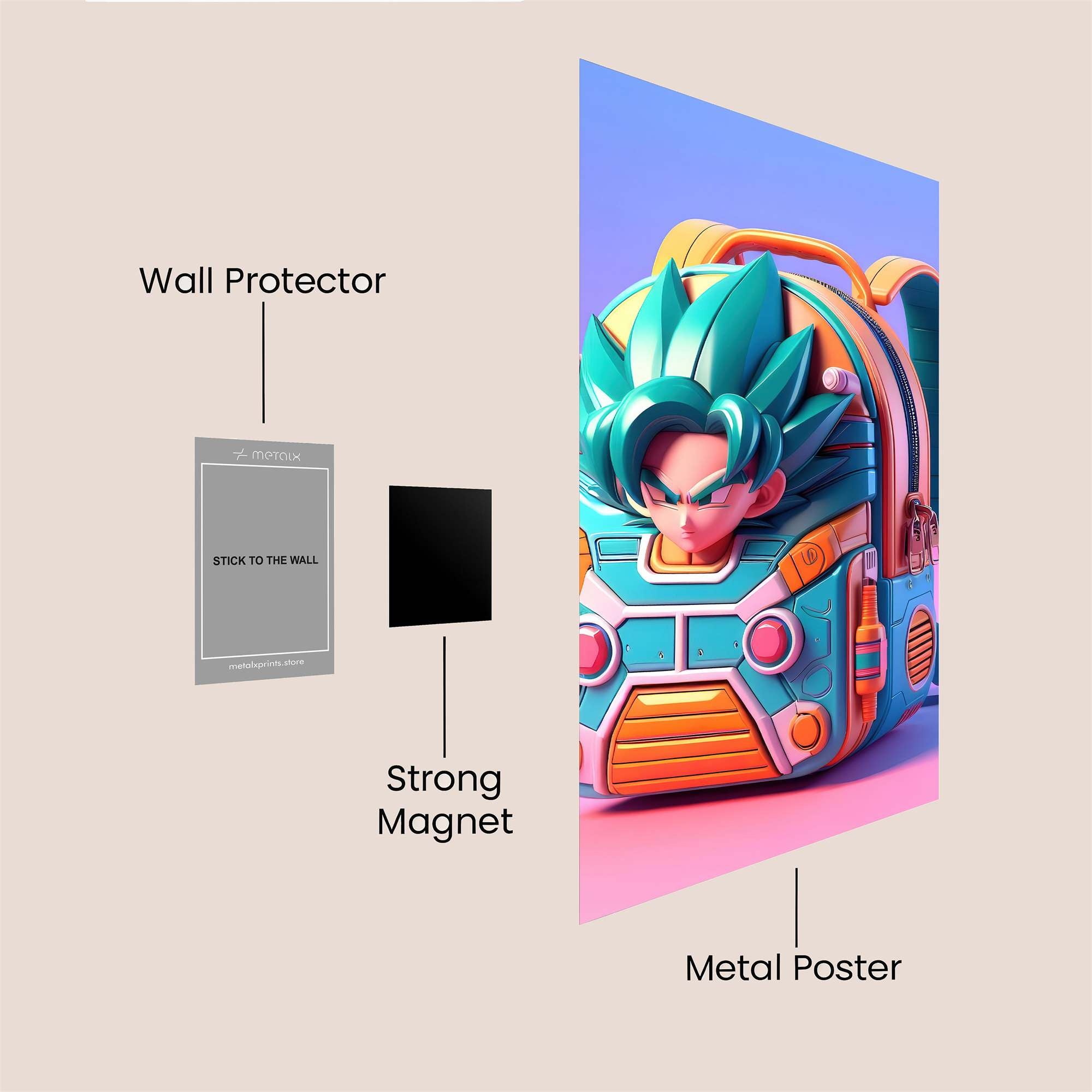 Goku Galactic Safe Wall Magnetic / M