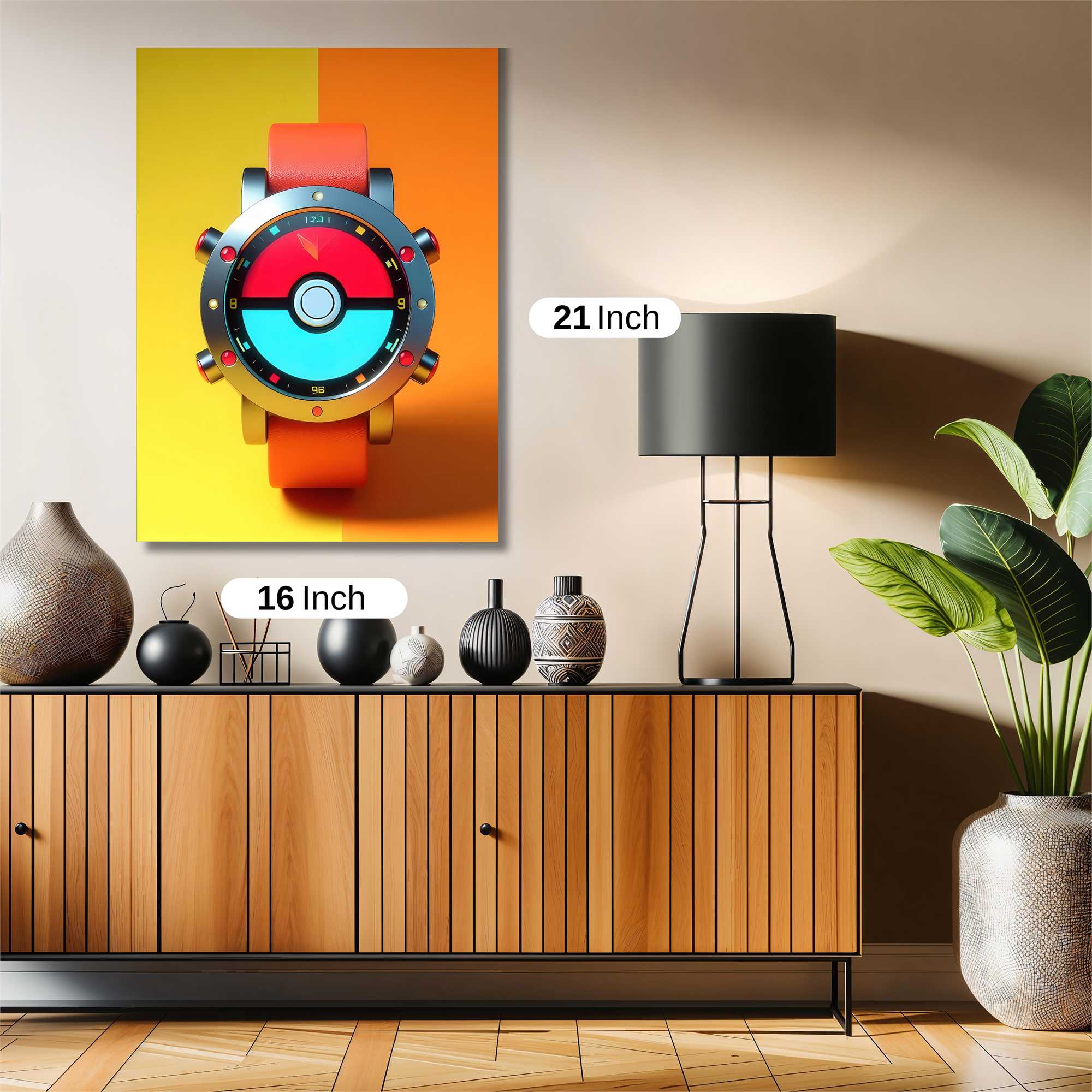 PokeWatch Vibrant Safe Wall Magnetic / M