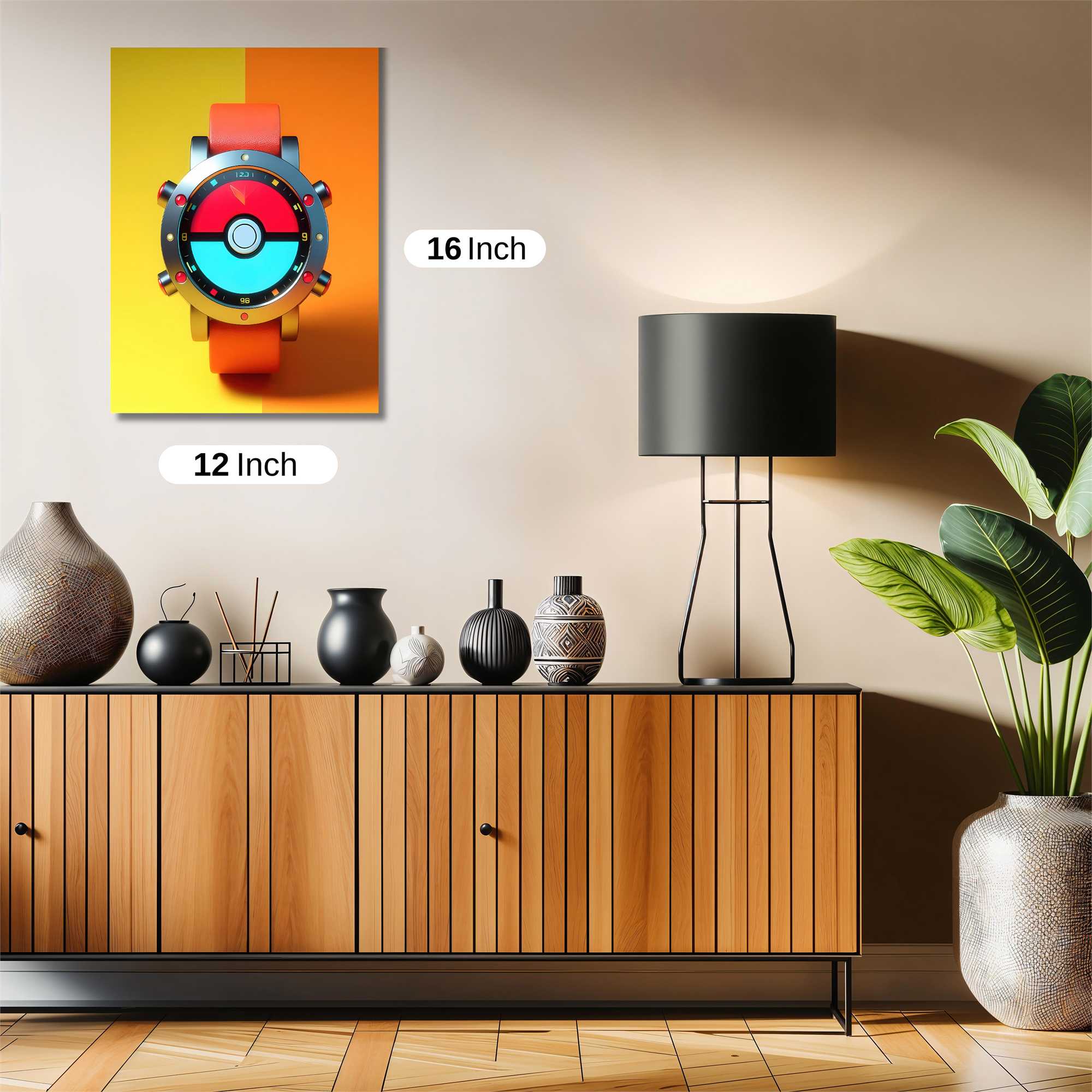 PokeWatch Vibrant Safe Wall Magnetic / M